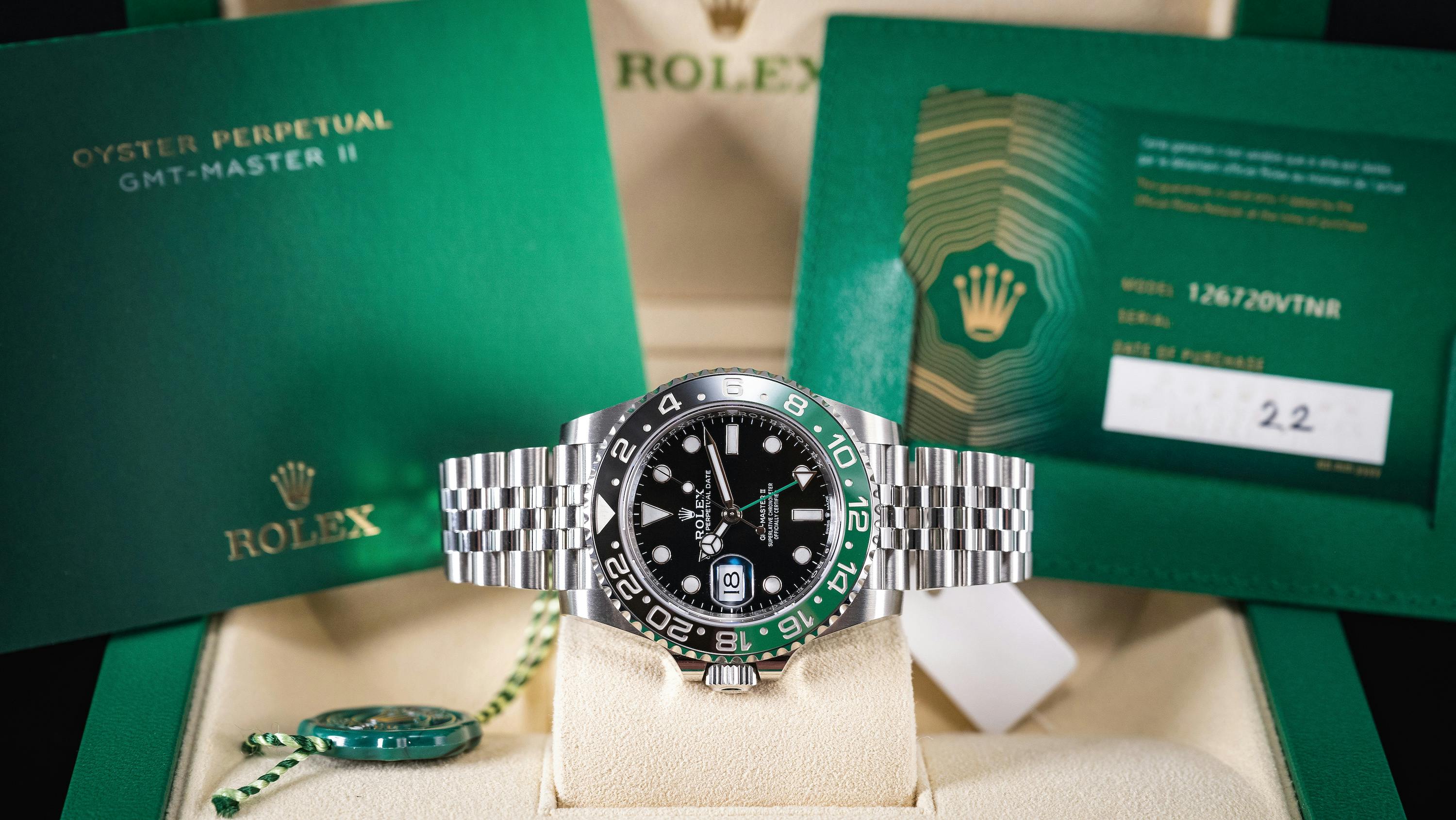 2022 ROLEX GMT-MASTER II 'SPRITE' for sale by auction in Stratford-upon ...