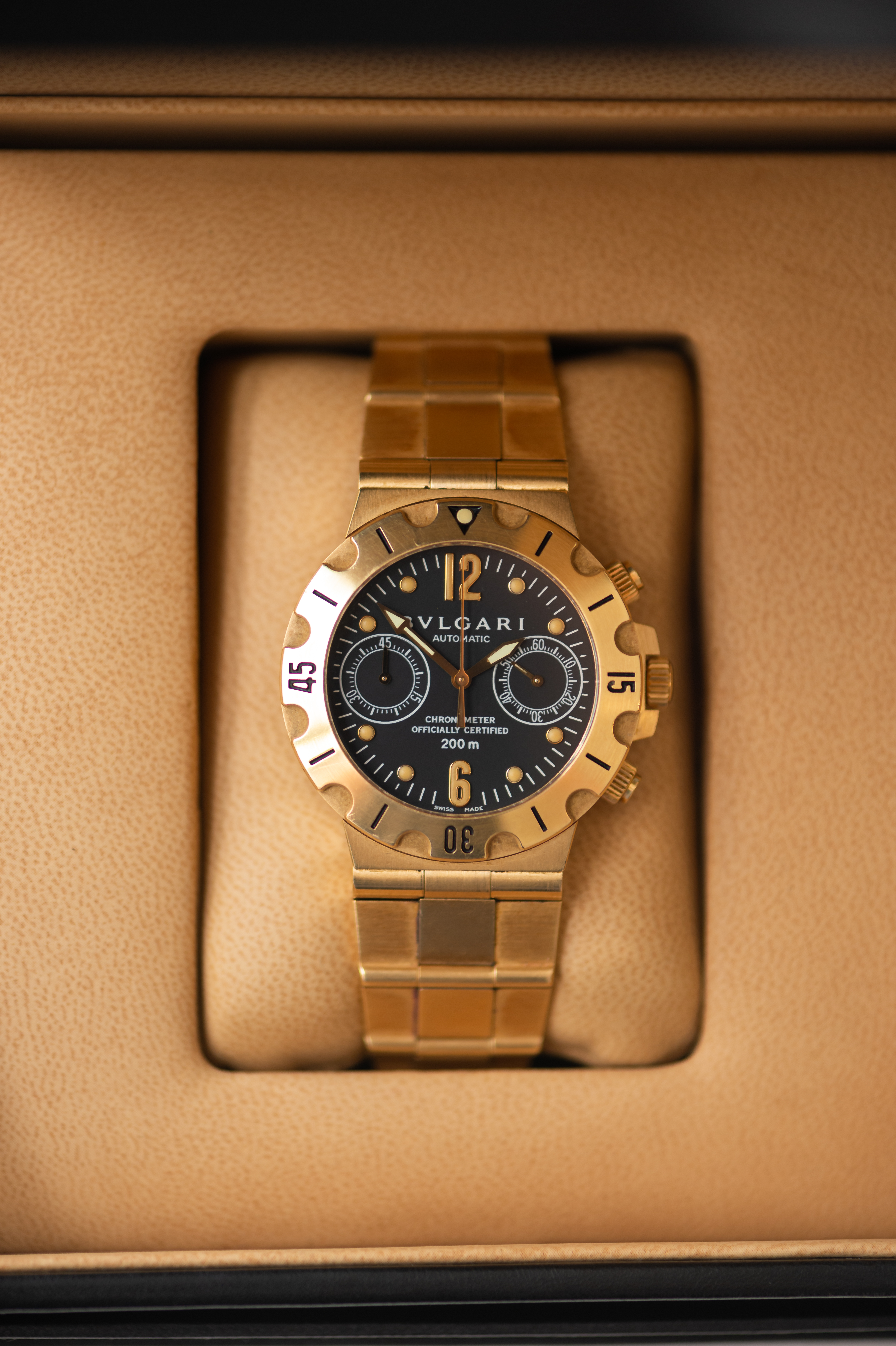 Bvlgari hot sale scuba chronograph