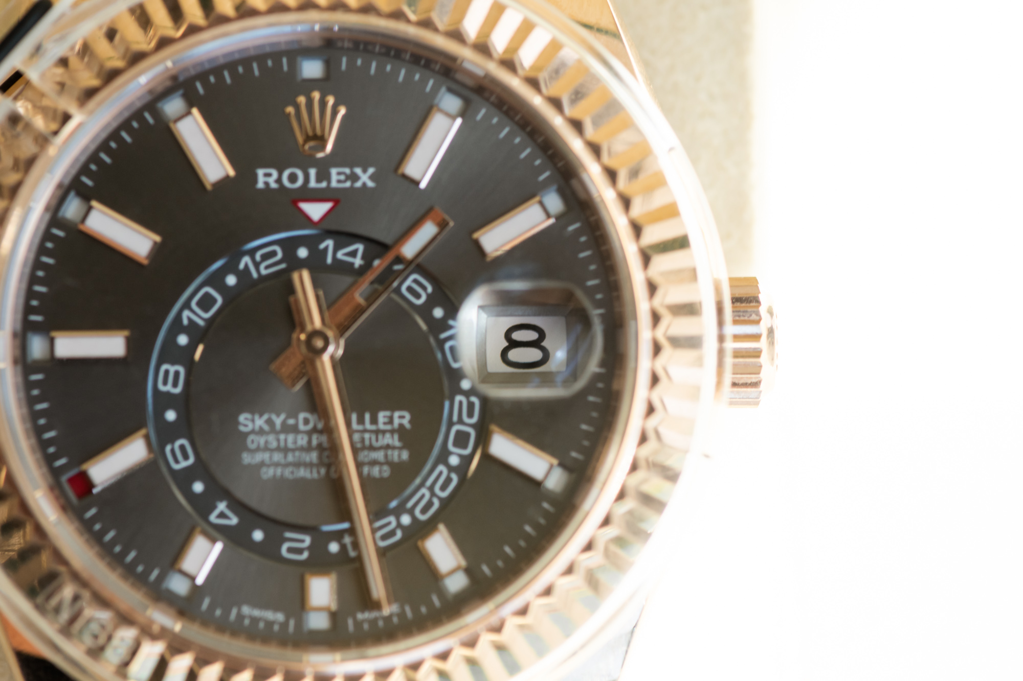 sky dweller gold schwarz