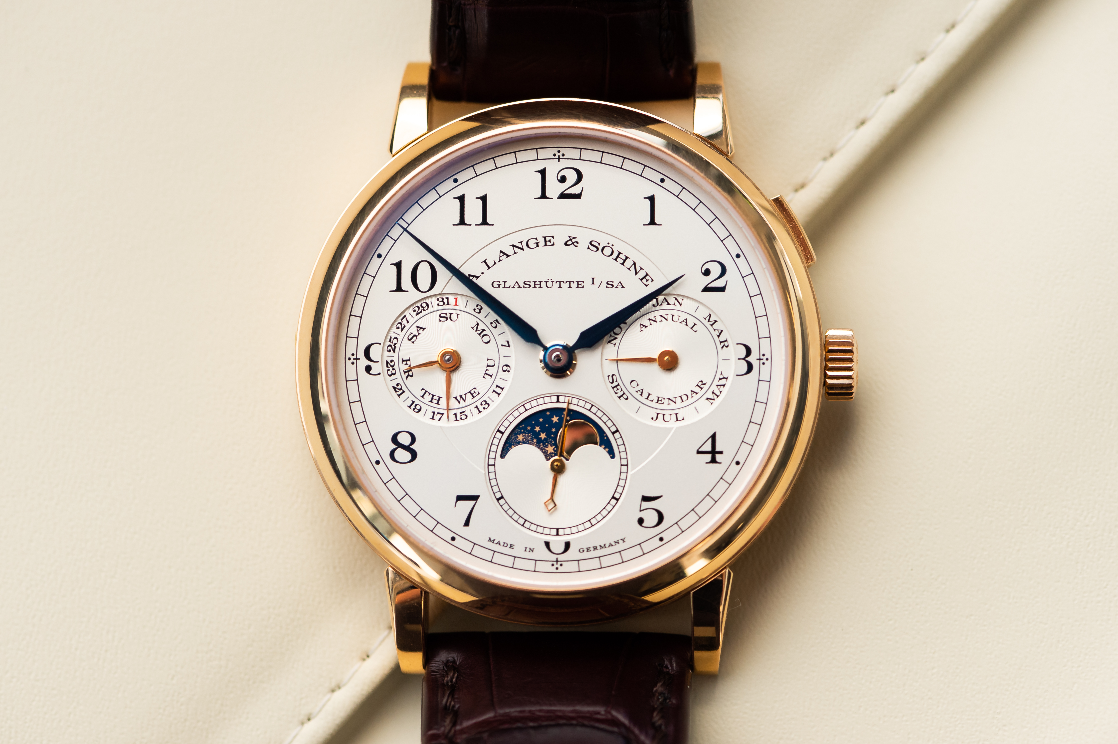 2019 A. LANGE S HNE 1815 ANNUAL CALENDAR for sale by auction in