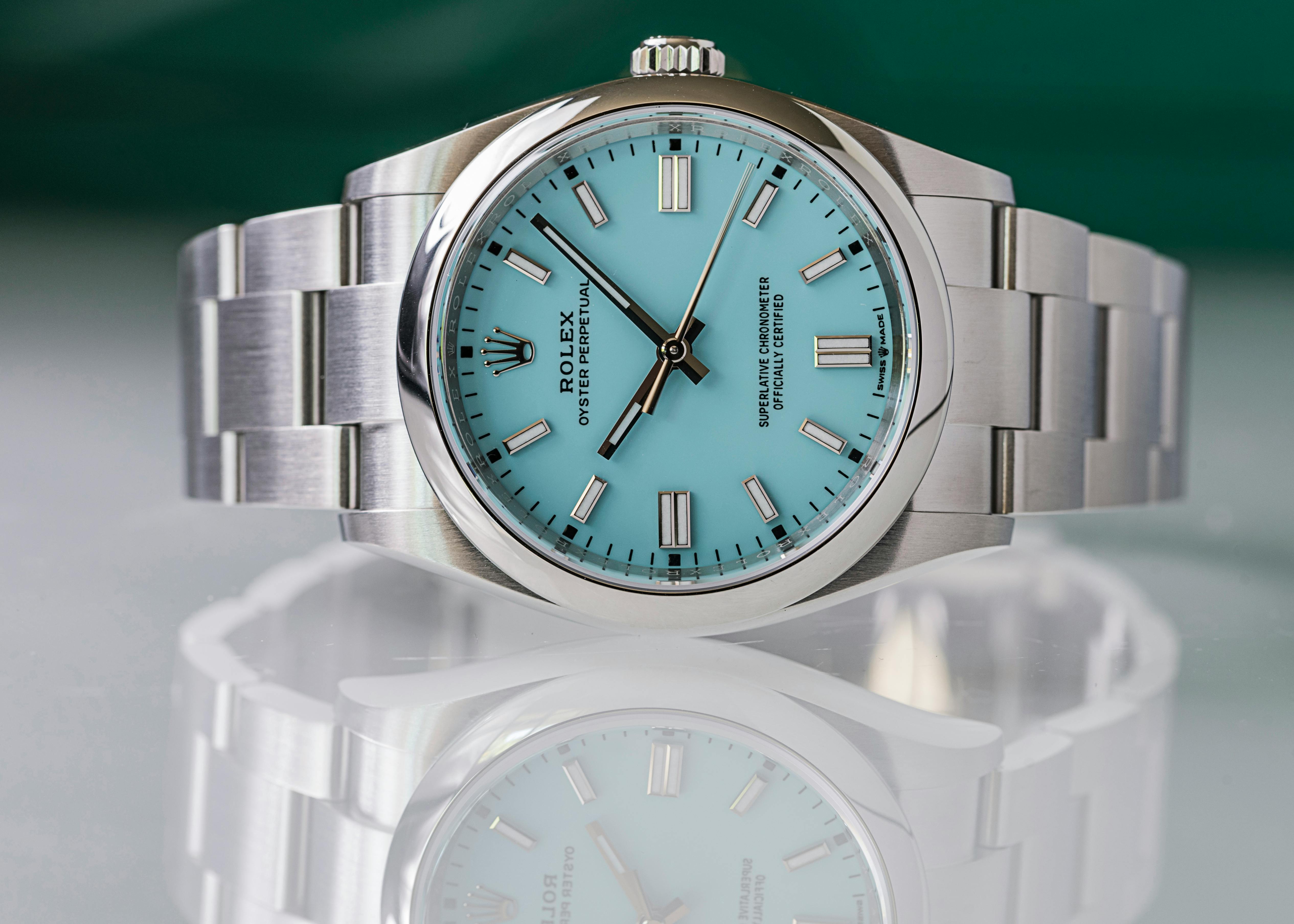 Rolex oyster perpetual tiffany 36 Clearance