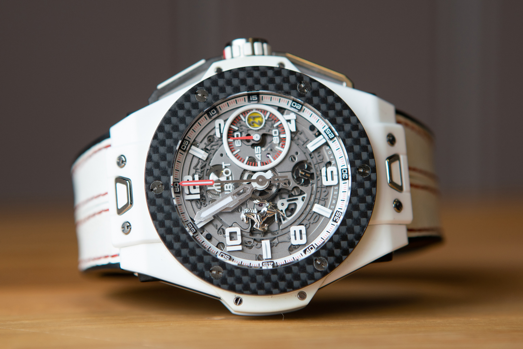 2015 HUBLOT BIG BANG UNICO WHITE CERAMIC for sale by auction in