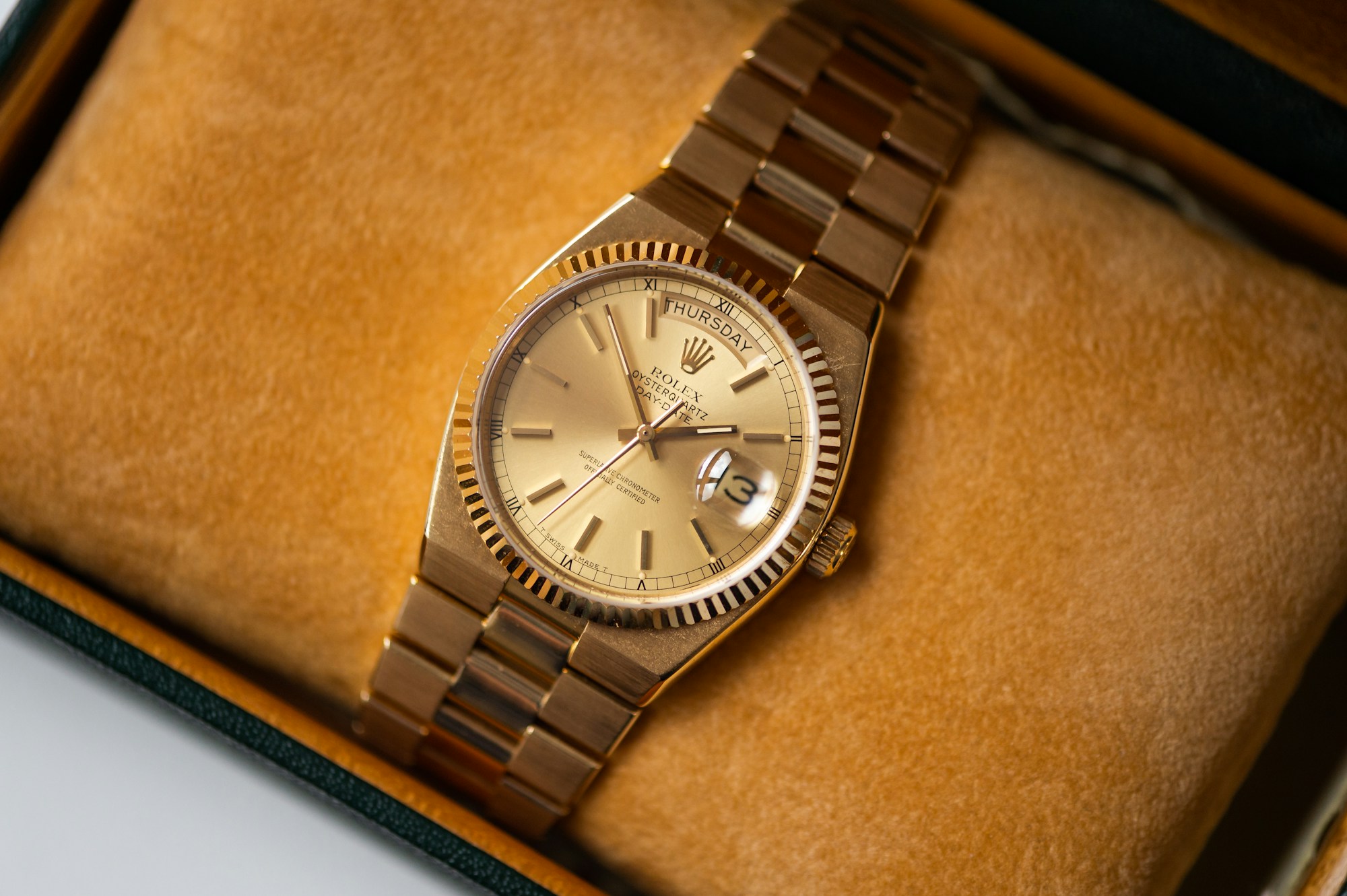 1970 S ROLEX DAY DATE OYSTERQUARTZ For Sale In Sunningdale Surrey 1970-s-rolex-day-date-oysterquartz-for-sale-in-sunningdale-surrey