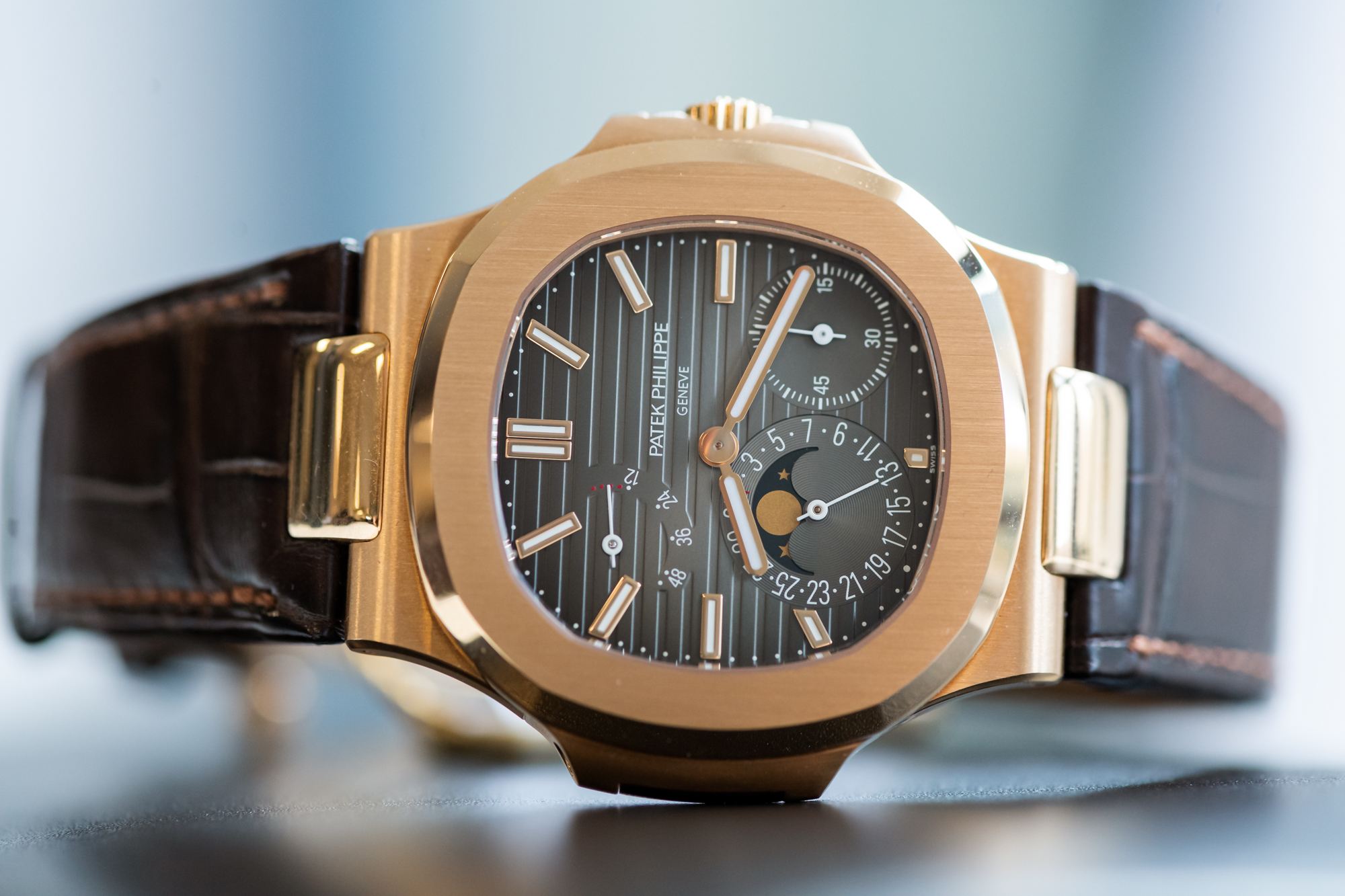 2019 PATEK PHILIPPE NAUTILUS MOONPHASE for sale by auction in