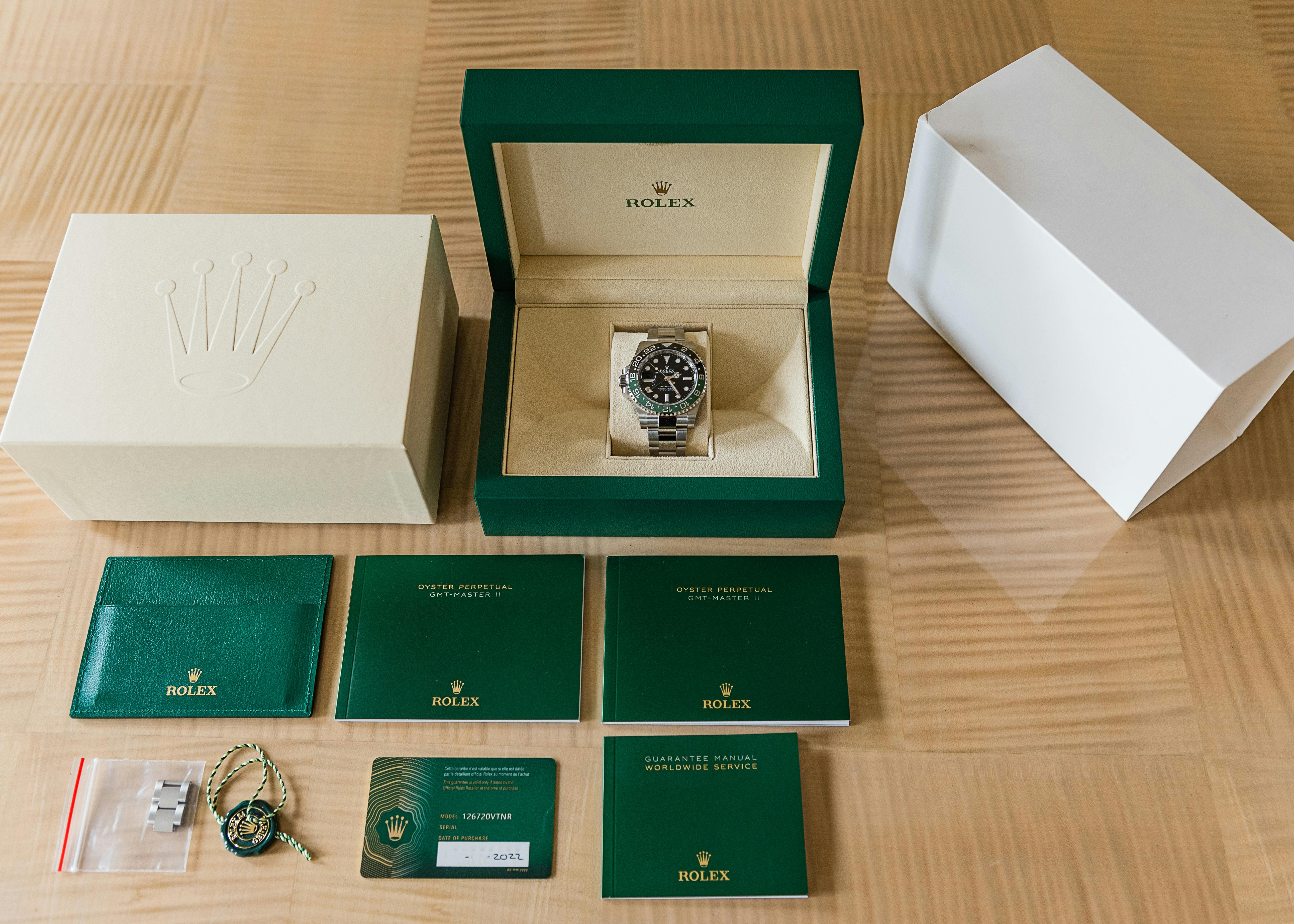2022 ROLEX GMT-MASTER II 'SPRITE' for sale by auction in London, United ...