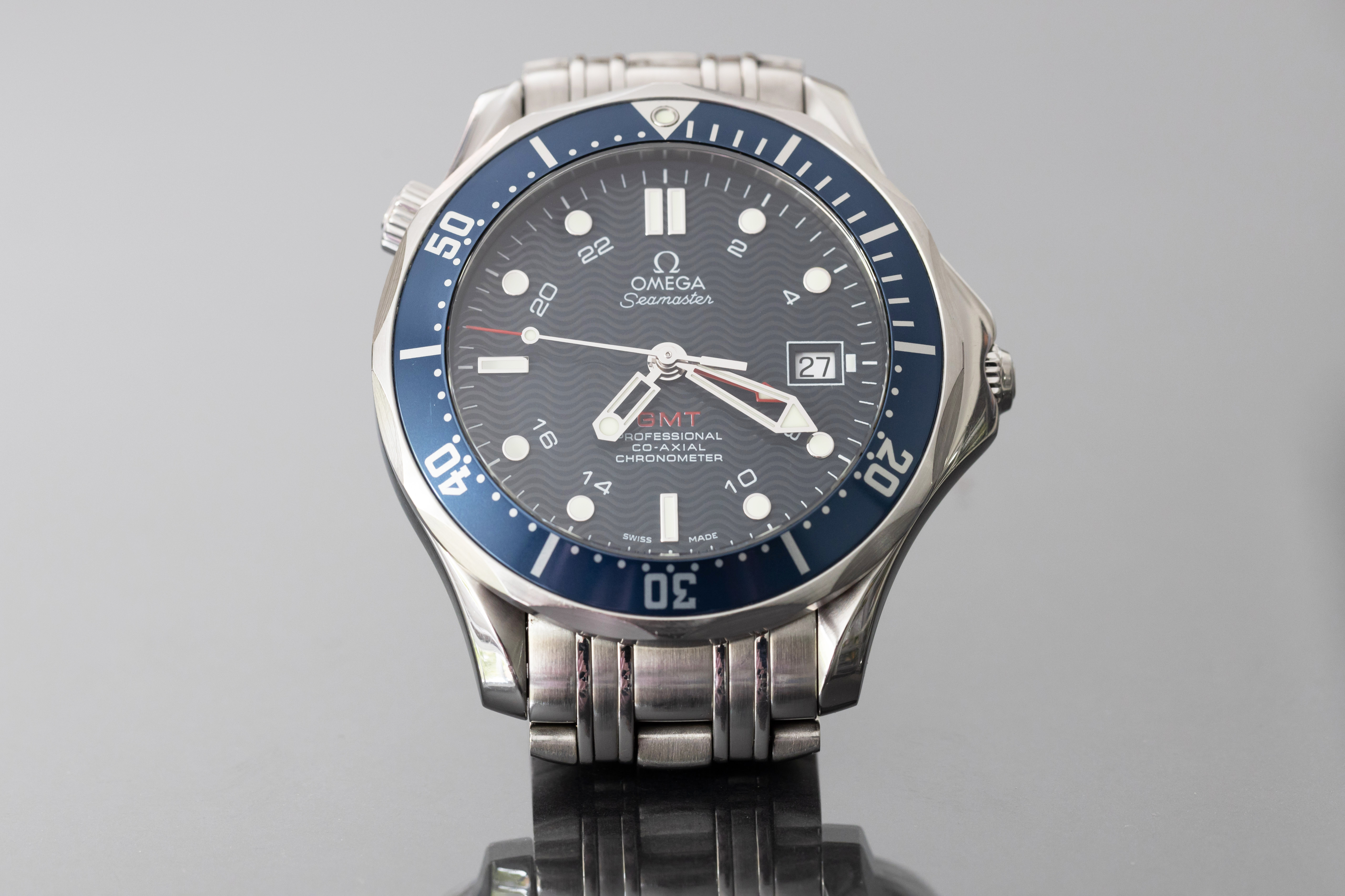 Omega seamaster 300m outlet gmt