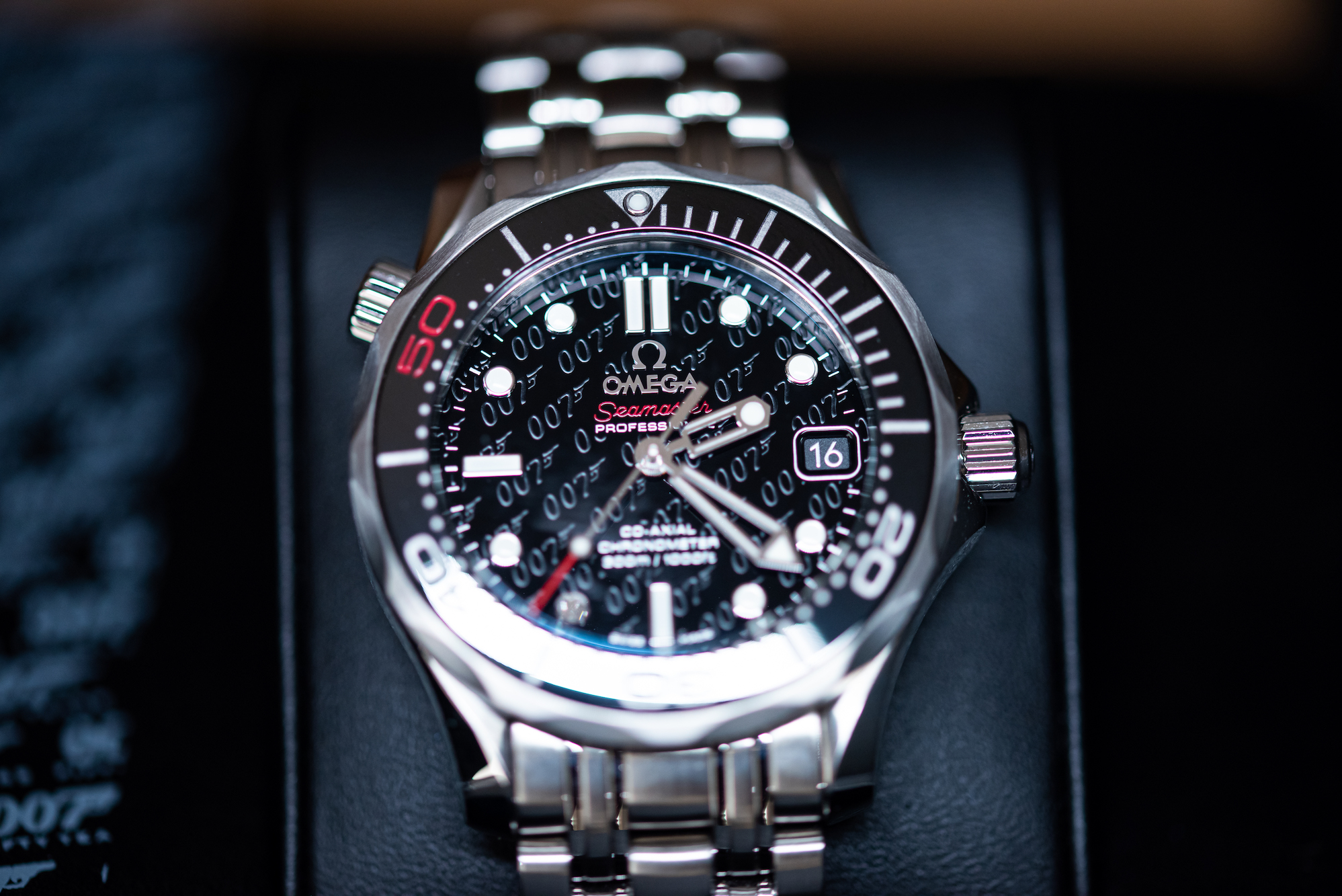 2015 OMEGA SEAMASTER 300M JAMES BOND 50TH ANNIVERSARY for sale by