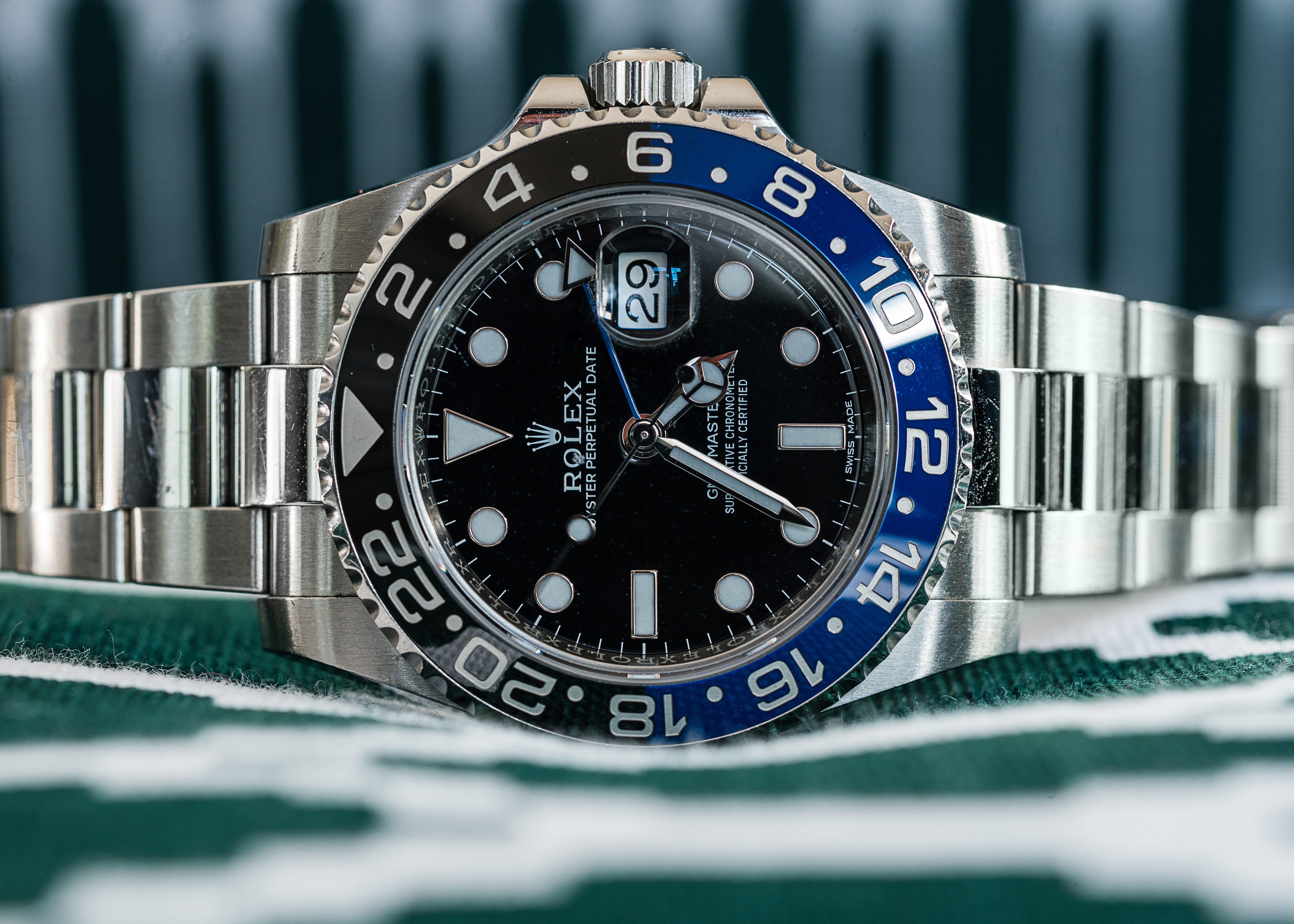 2015 ROLEX GMT MASTER II BATMAN for sale by auction in Loughton