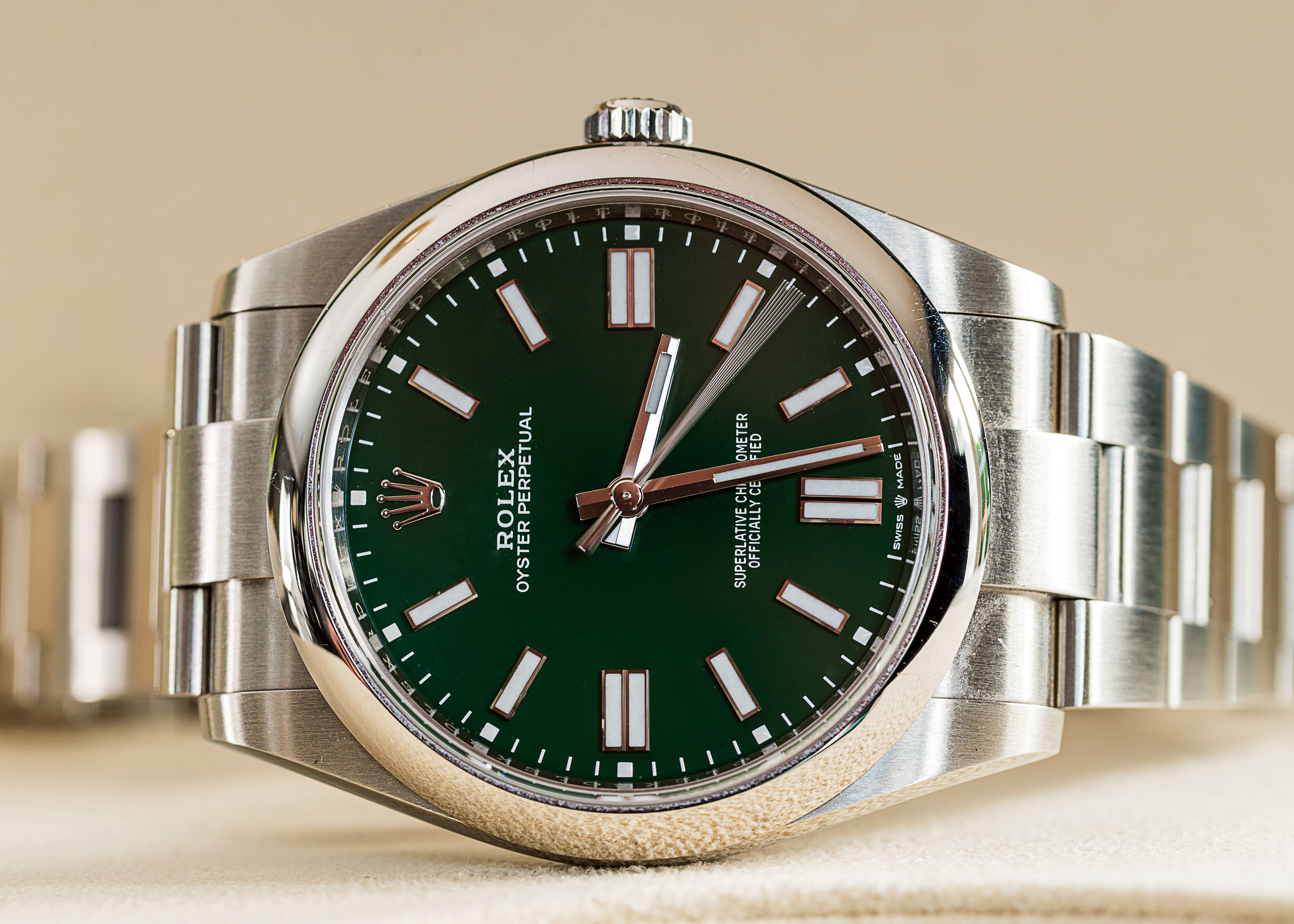 Rolex discount 2021 green