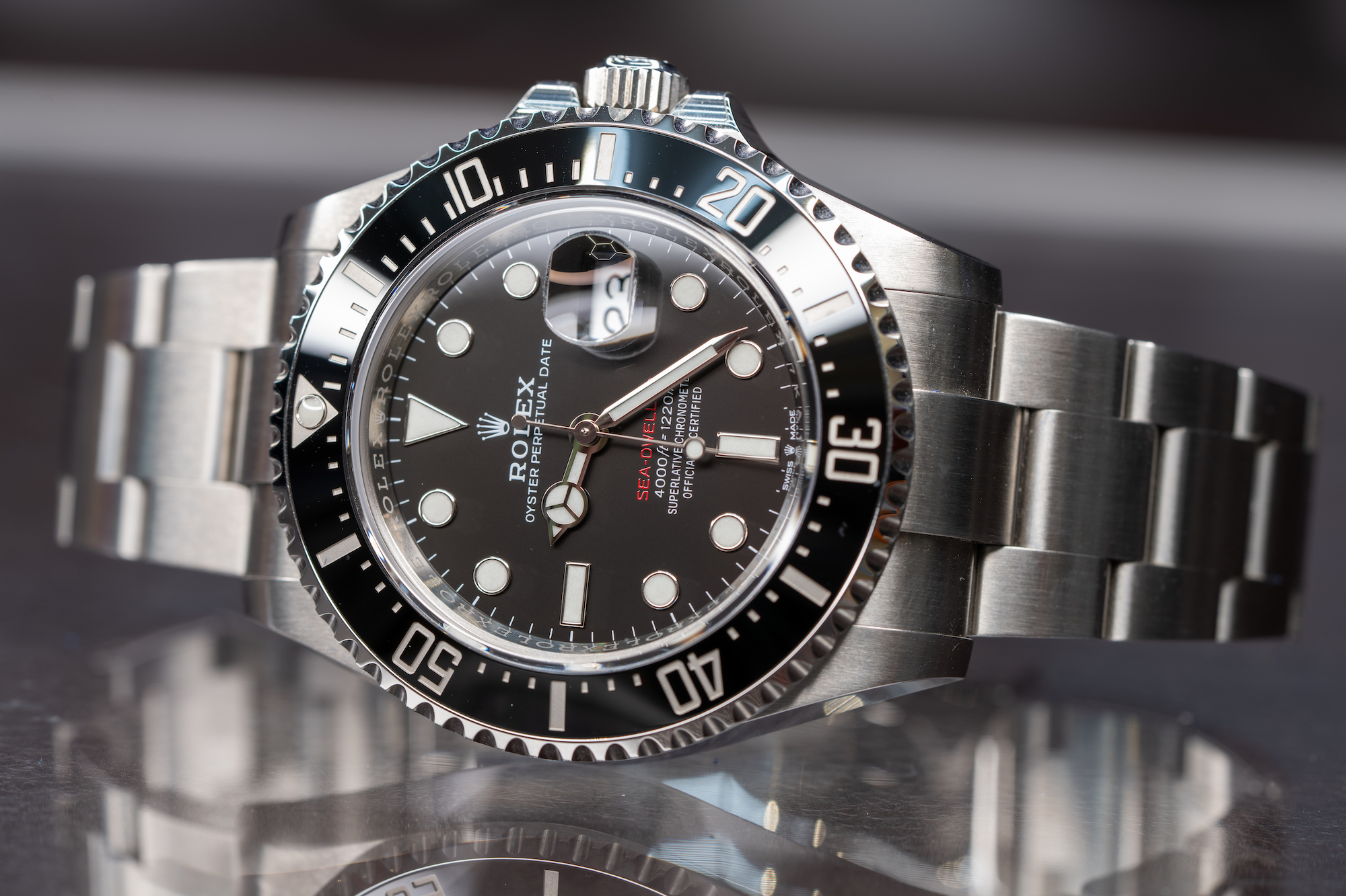 Rolex sea discount dweller red letter