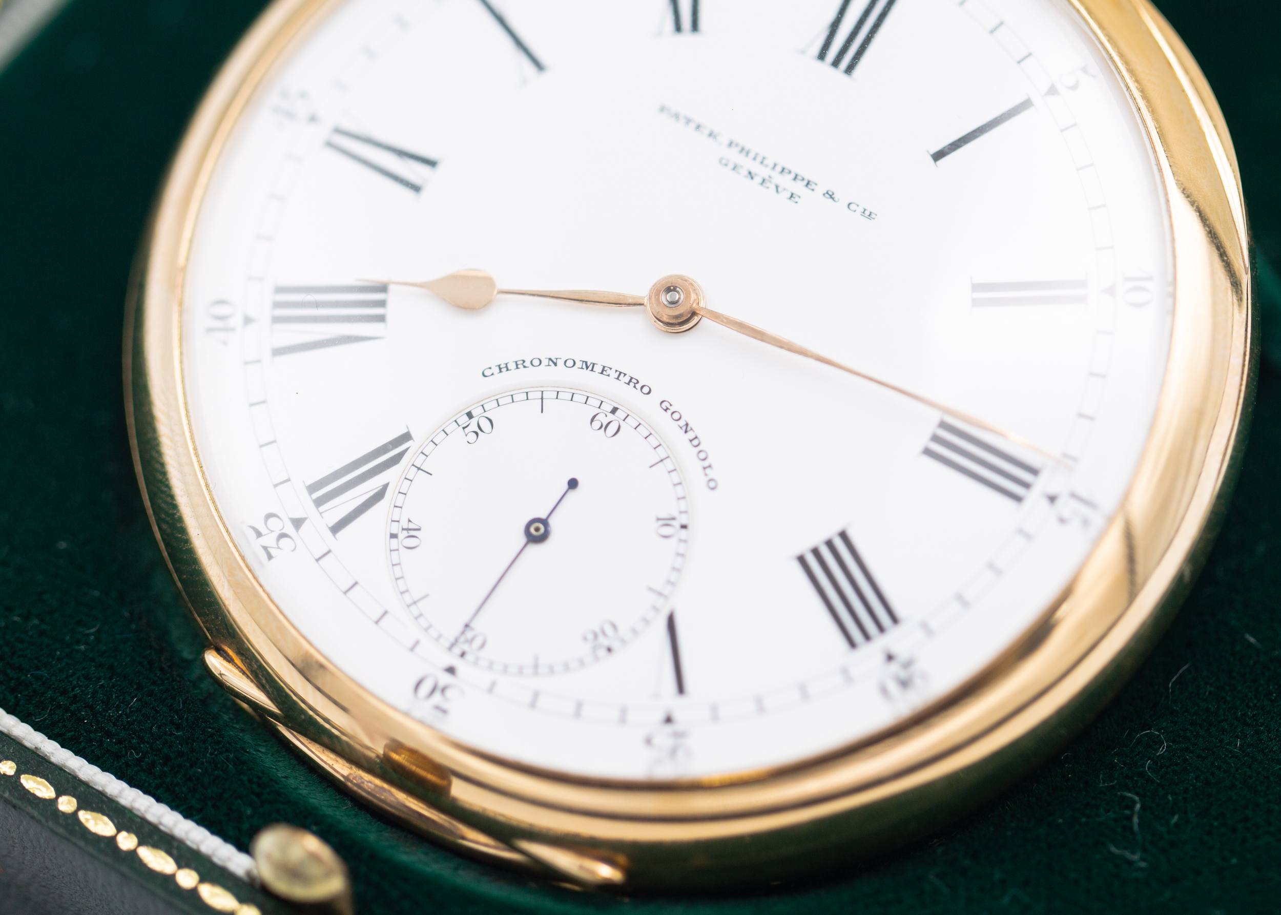 1891 PATEK PHILIPPE CHRONOMETRO GONDOLO POCKET WATCH for sale by