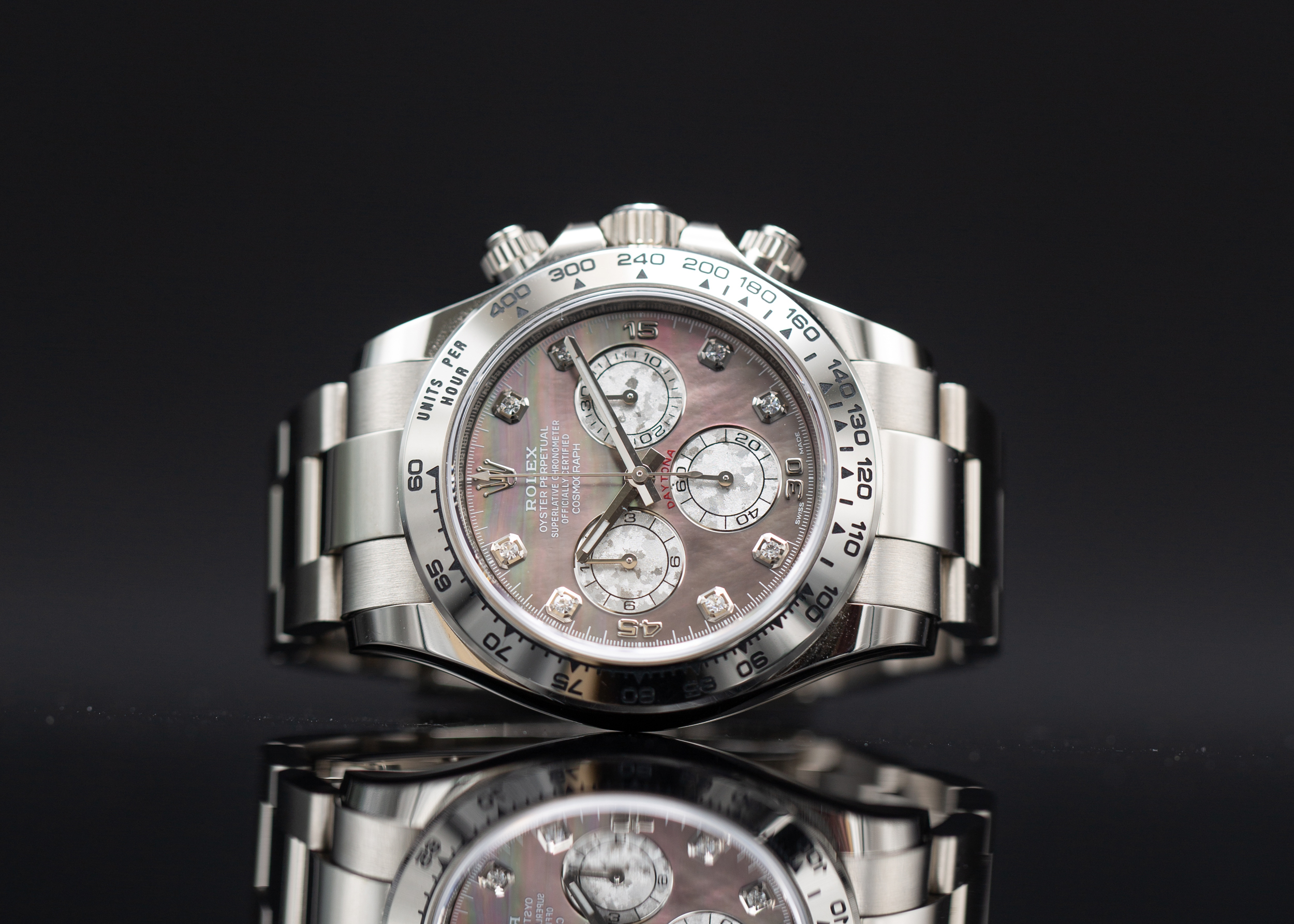 Rolex daytona pearl discount face