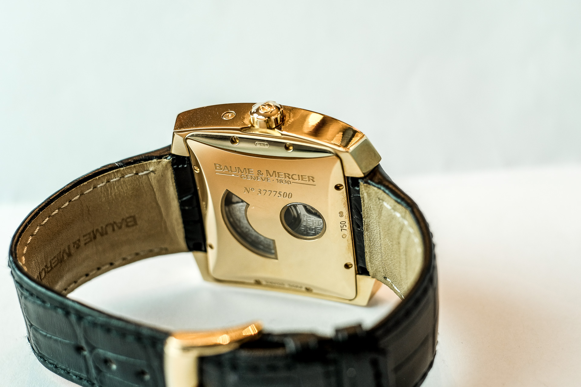 Baume mercier hampton outlet gold