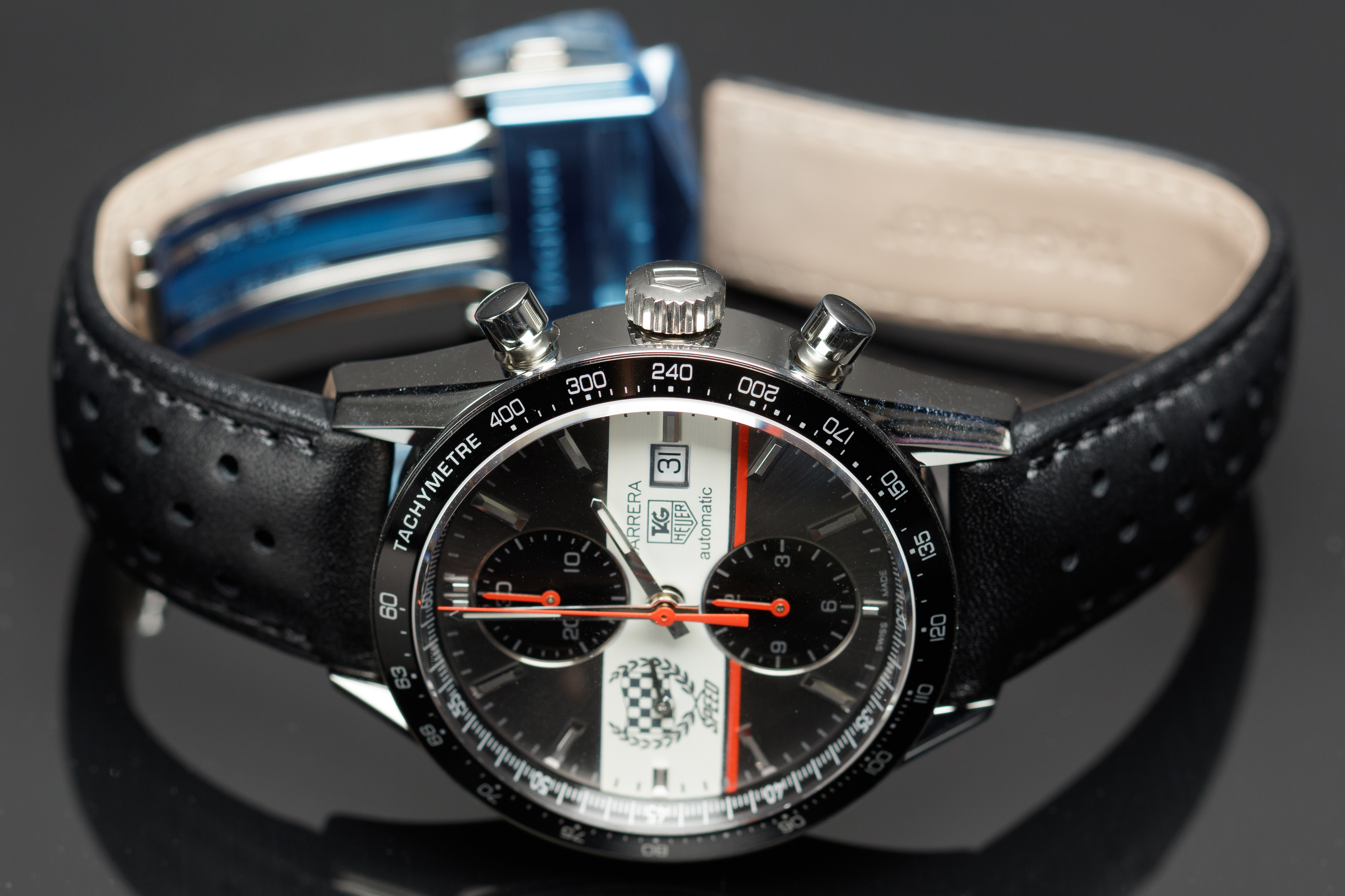 2012 TAG HEUER CARRERA GOODWOD F.O.S OWNED BY KARUN CHANDHOK