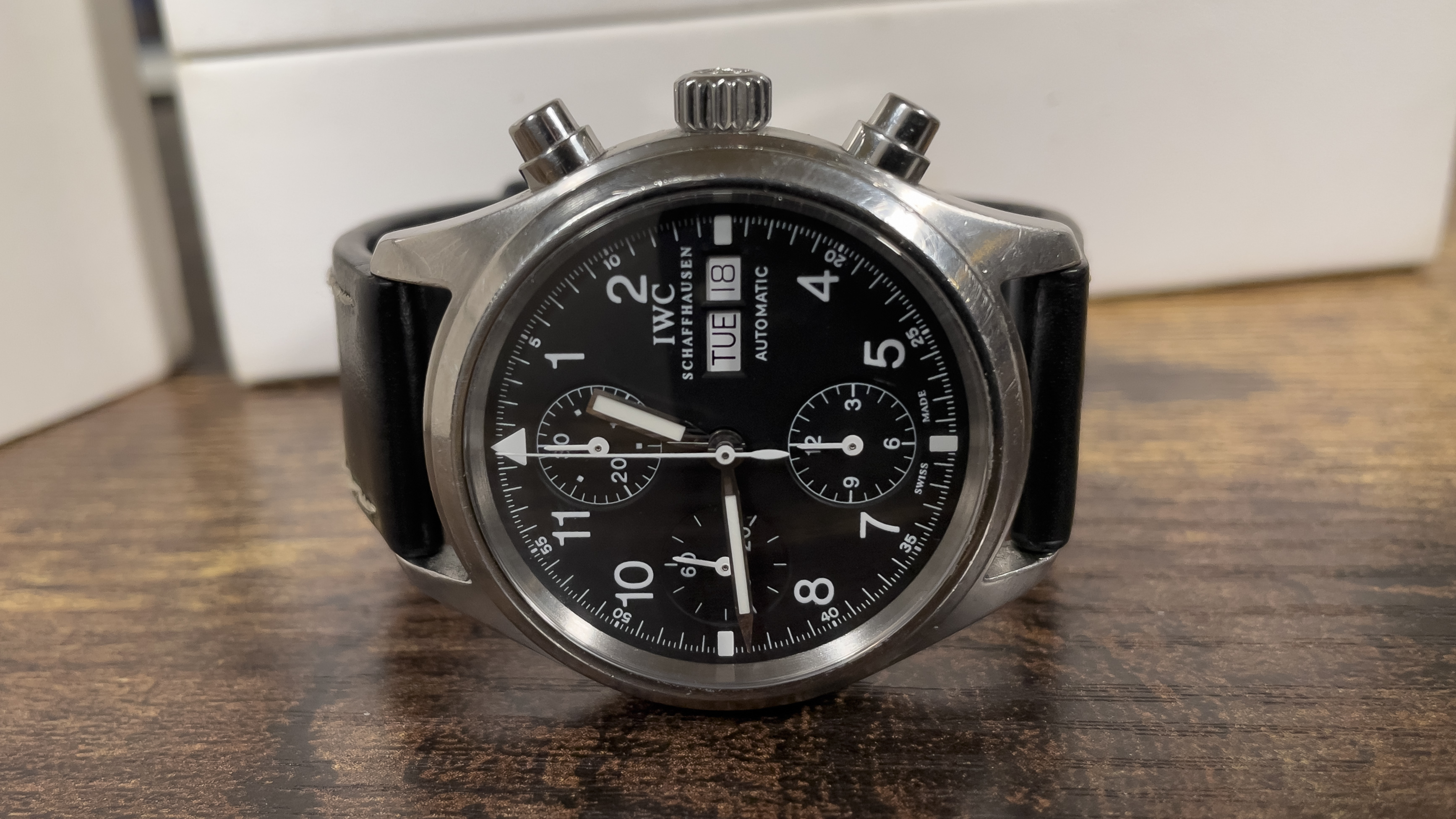 2002 IWC PILOT CHRONOGRAPH for sale by auction in Washington D.C