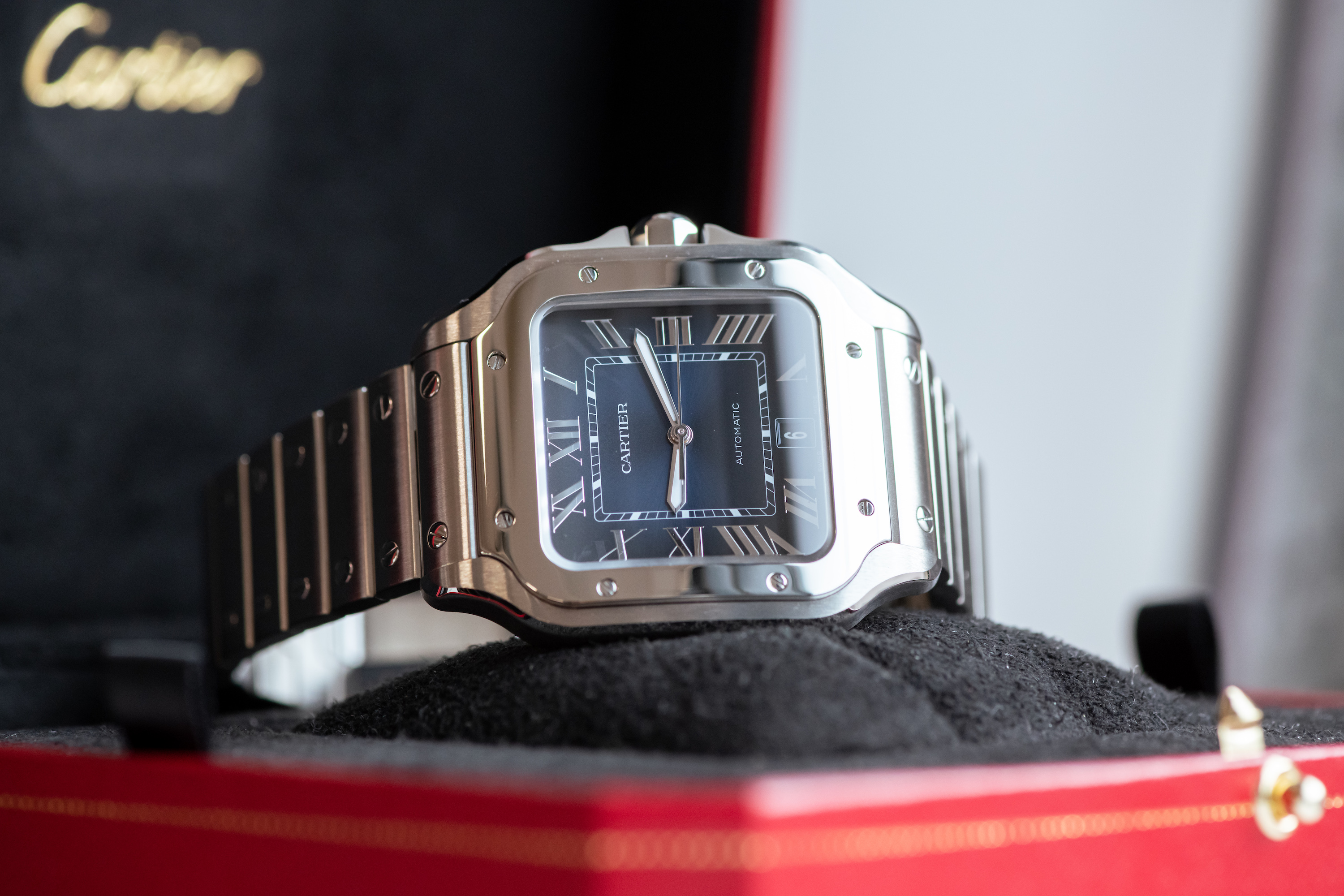 2022 CARTIER SANTOS DE CARTIER LARGE for sale by auction in London