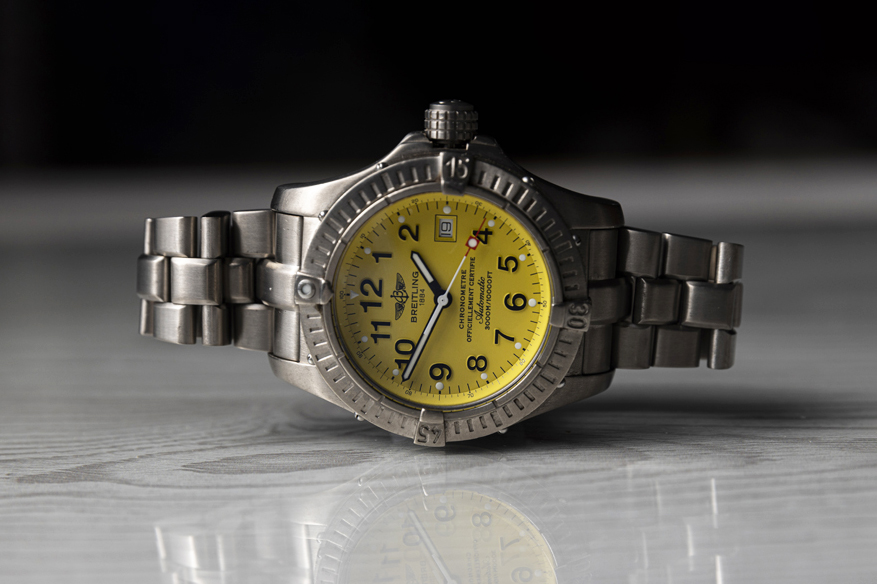 Breitling seawolf hot sale yellow dial