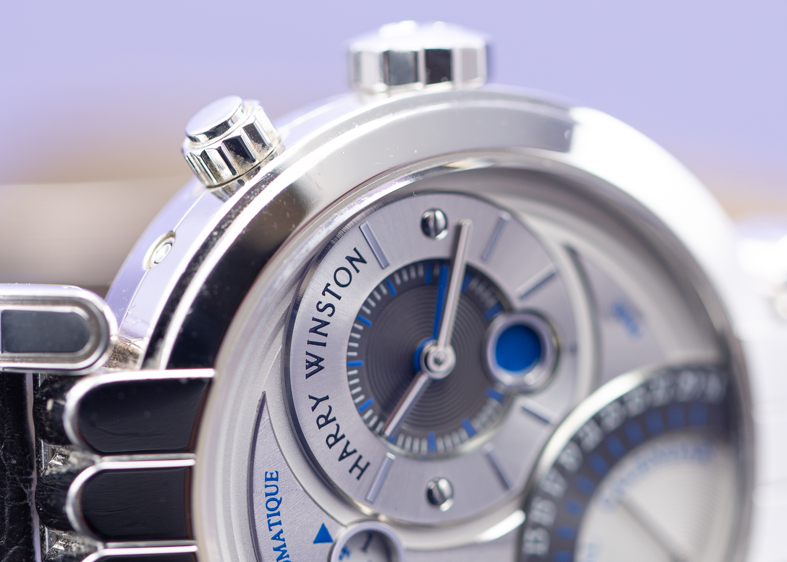 2010'S HARRY WINSTON PREMIER EXCENTER PERPETUAL CALENDAR