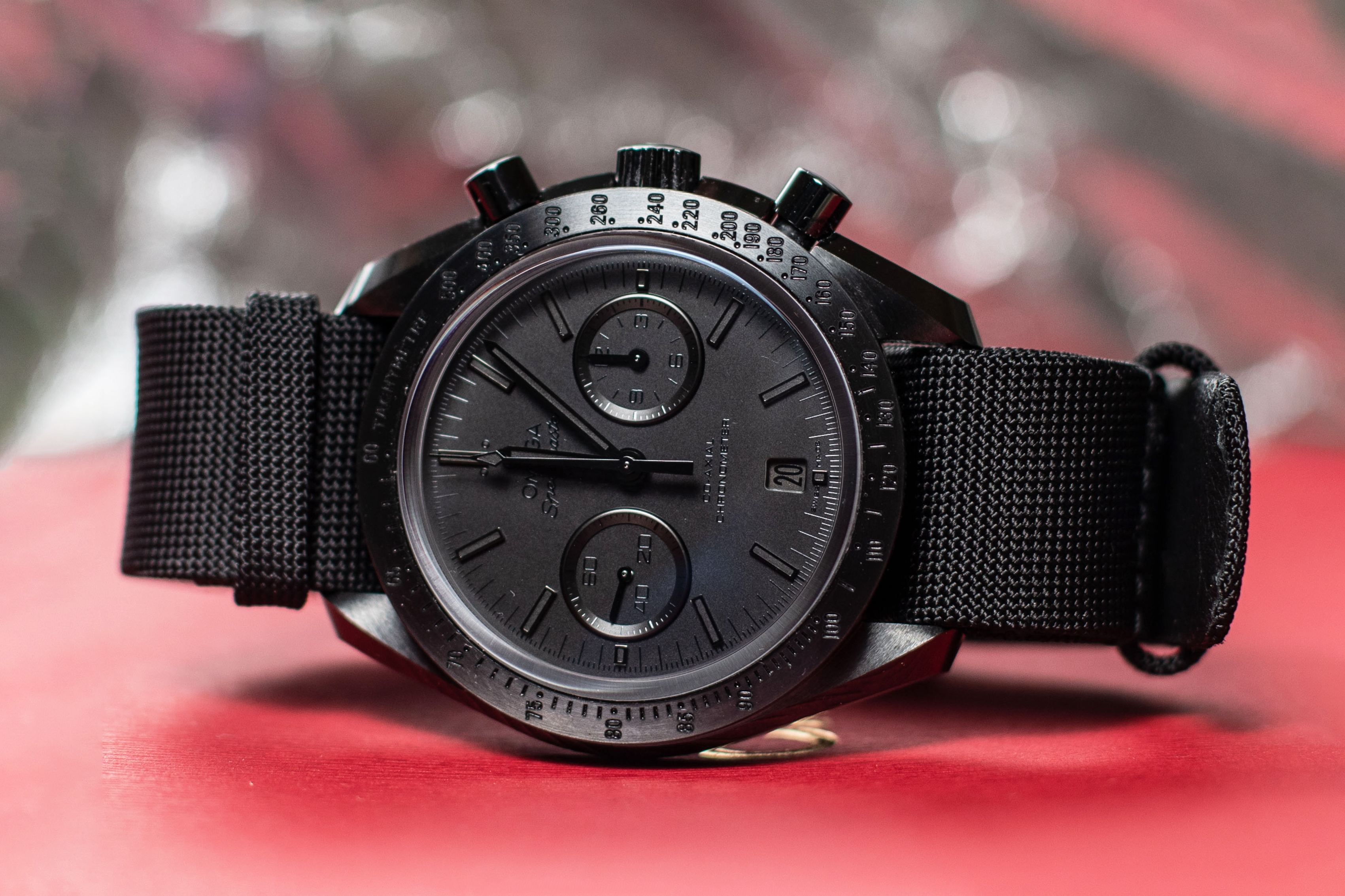 2018 OMEGA SPEEDMASTER DARK SIDE OF THE MOON BLACK BLACK for sale in London United Kingdom