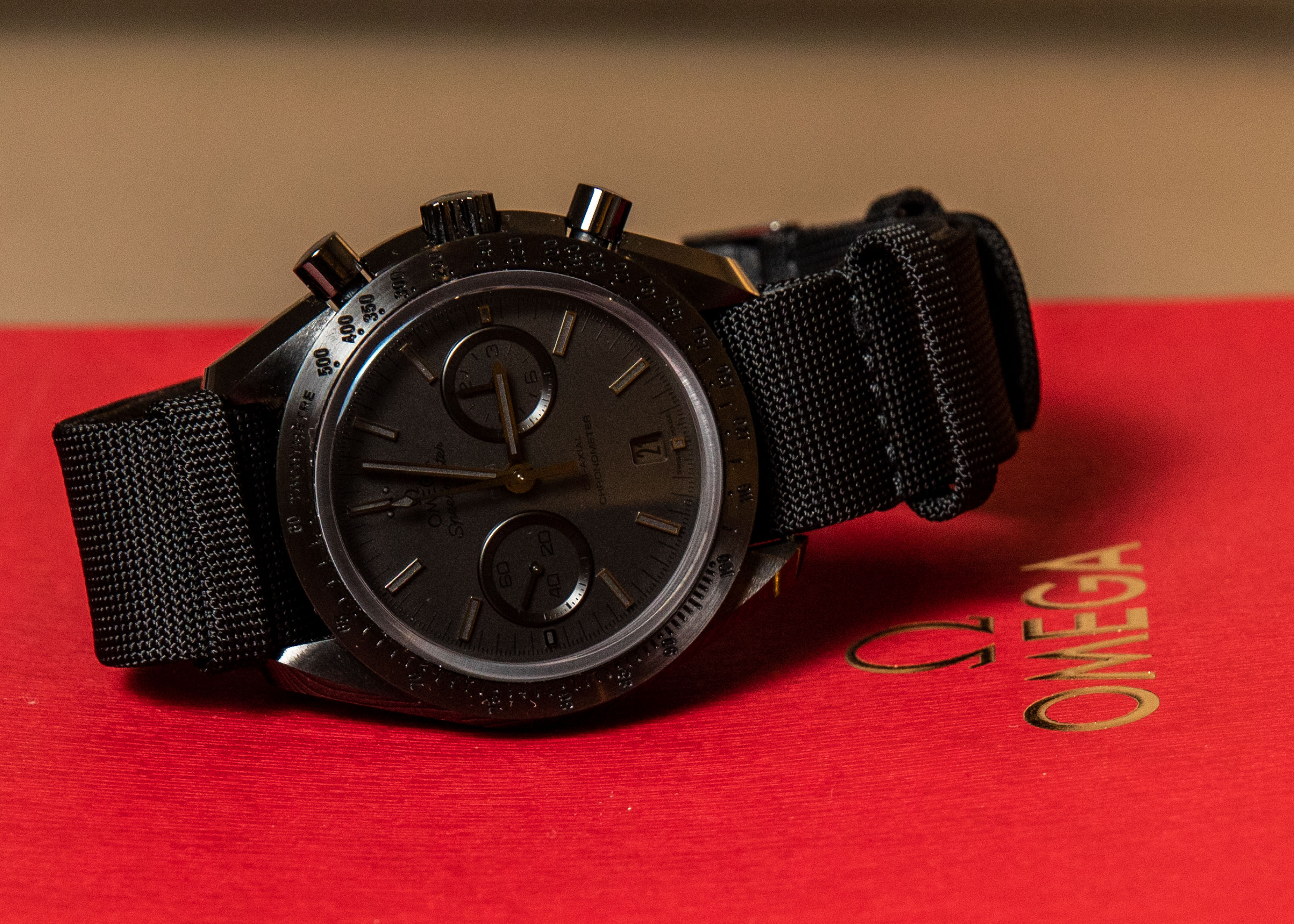 Speedmaster black clearance black