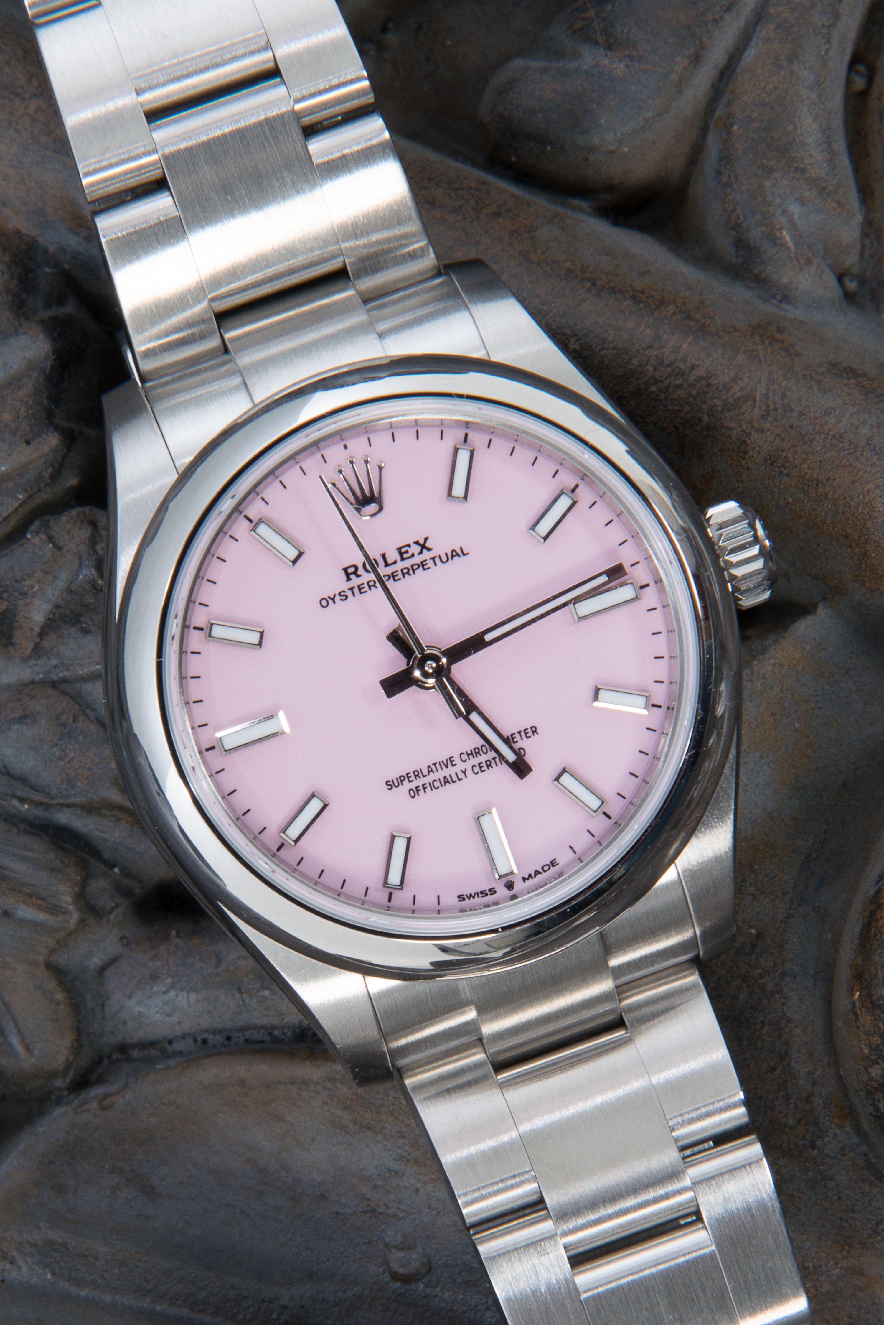 Rolex pink 2021 sale