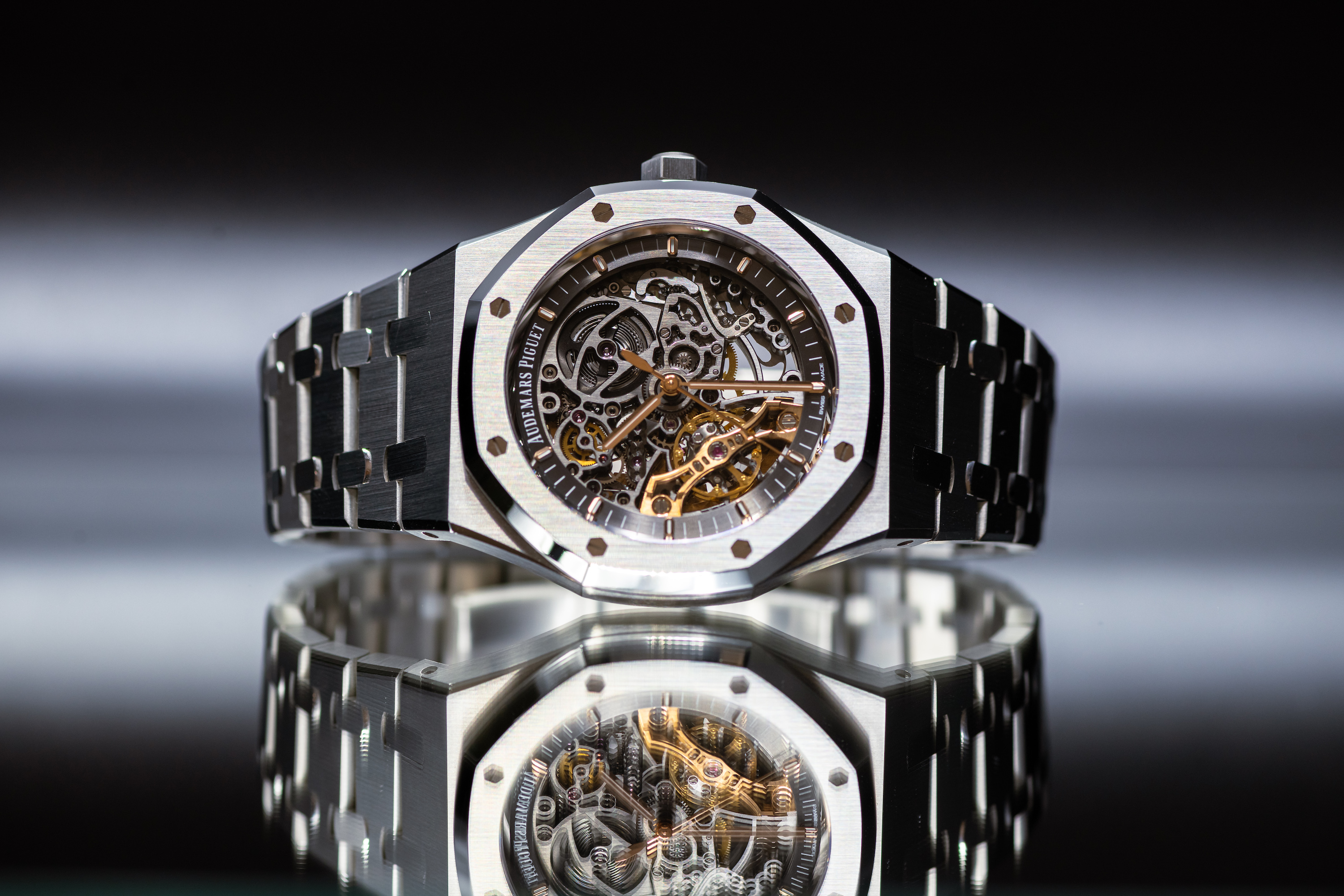 Skeleton watch hot sale audemars piguet