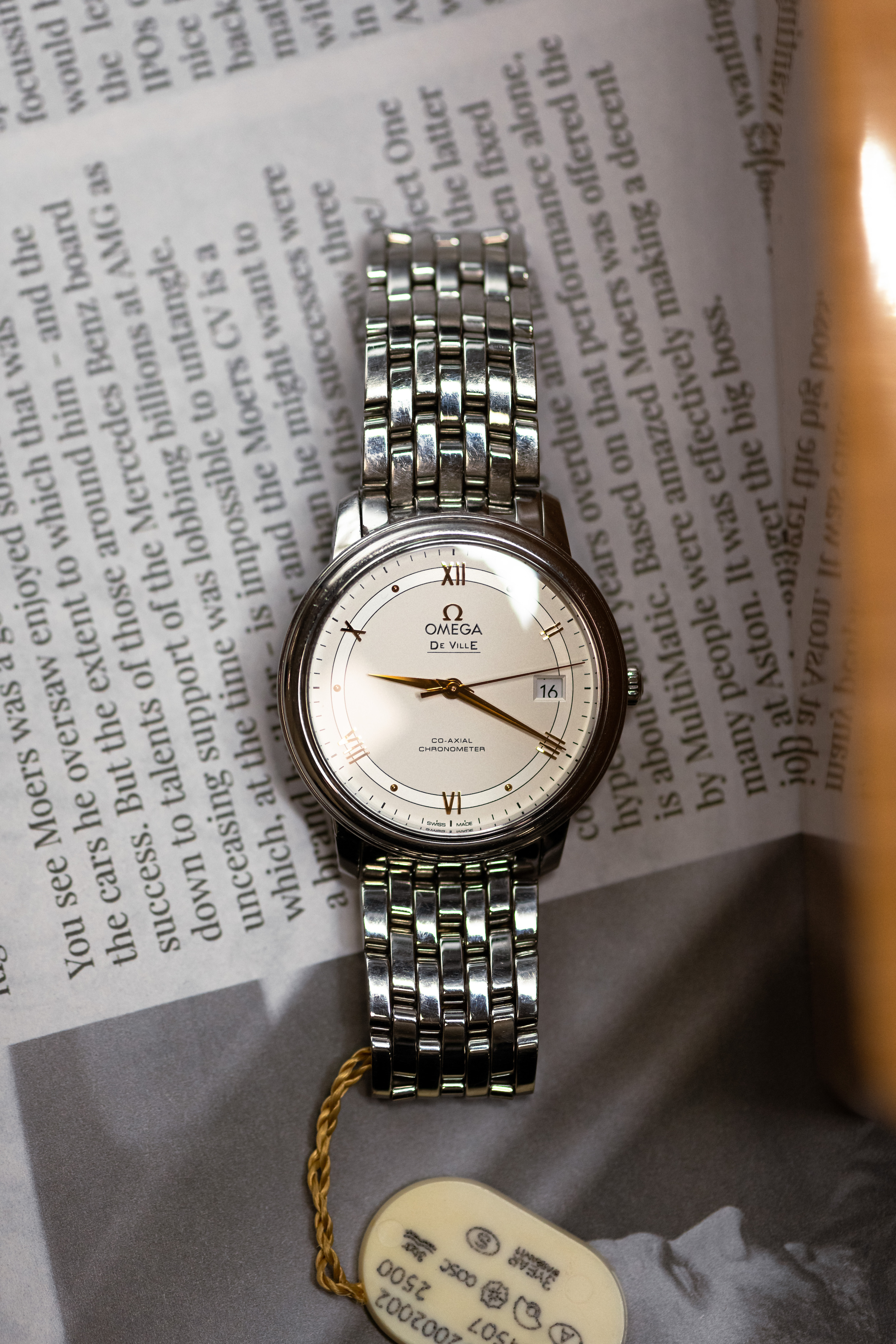 2010's OMEGA DE VILLE PRESTIGE CO-AXIAL for sale by auction