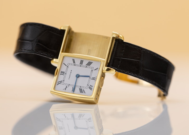 1970'S CARTIER DUAL TIME REVERSO for sale by auction in London, United ...