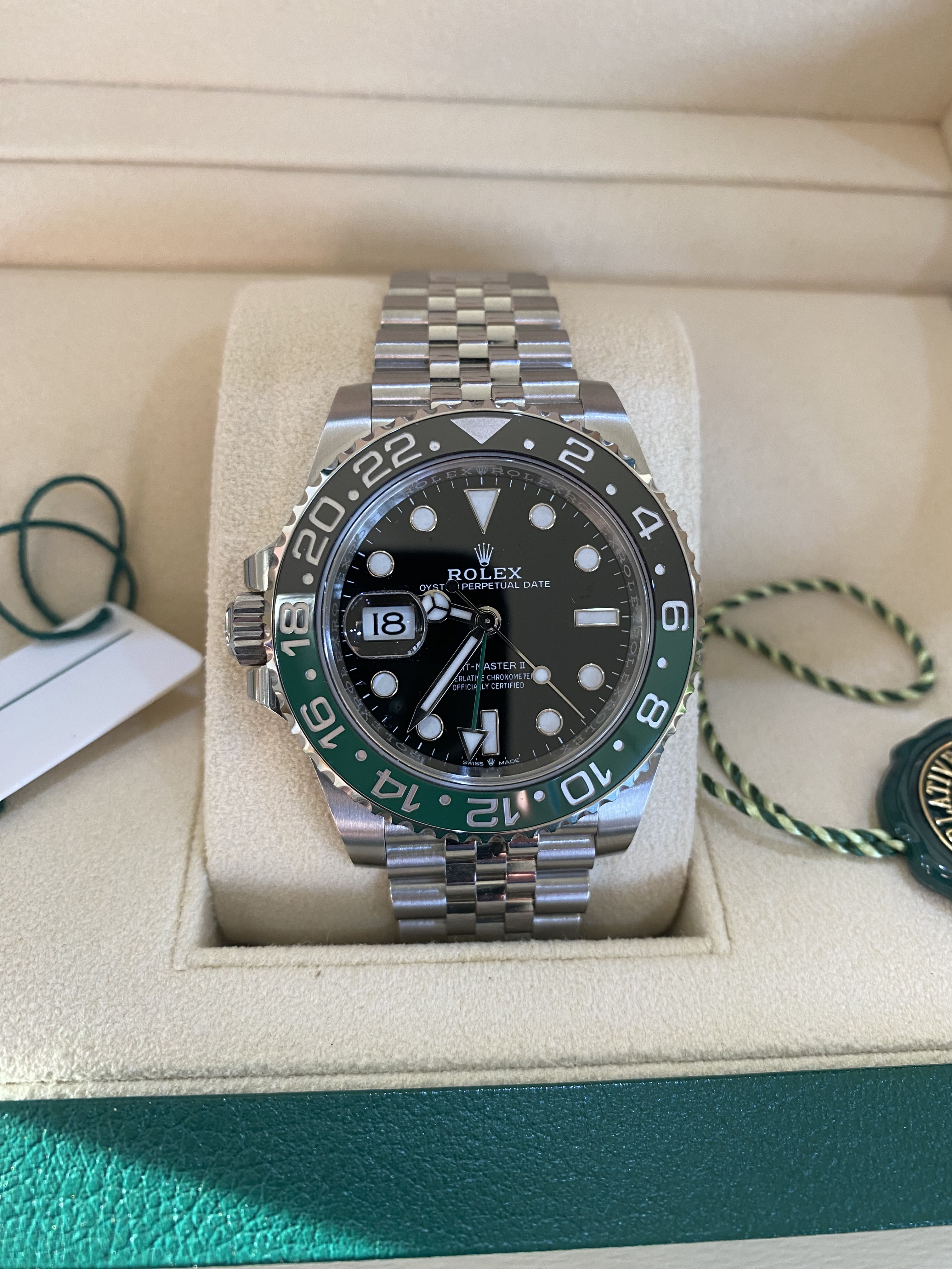 2022 ROLEX GMT MASTER II SPRITE for sale in Winchester