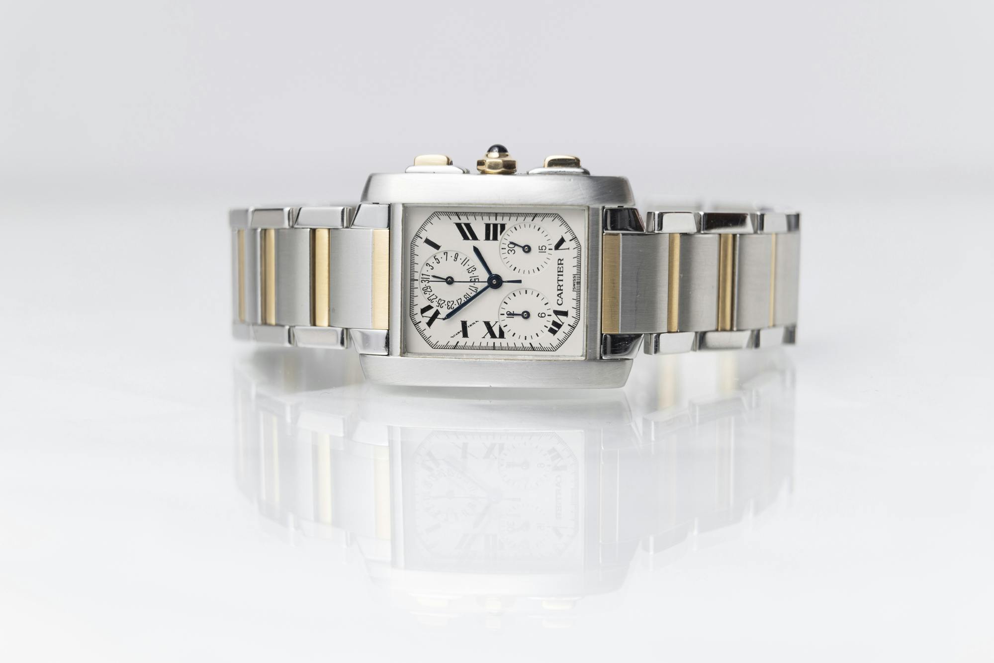 2006 CARTIER TANK FRANÇAISE CHRONOFLEX for sale by auction in Dundee,  Scotland, United Kingdom