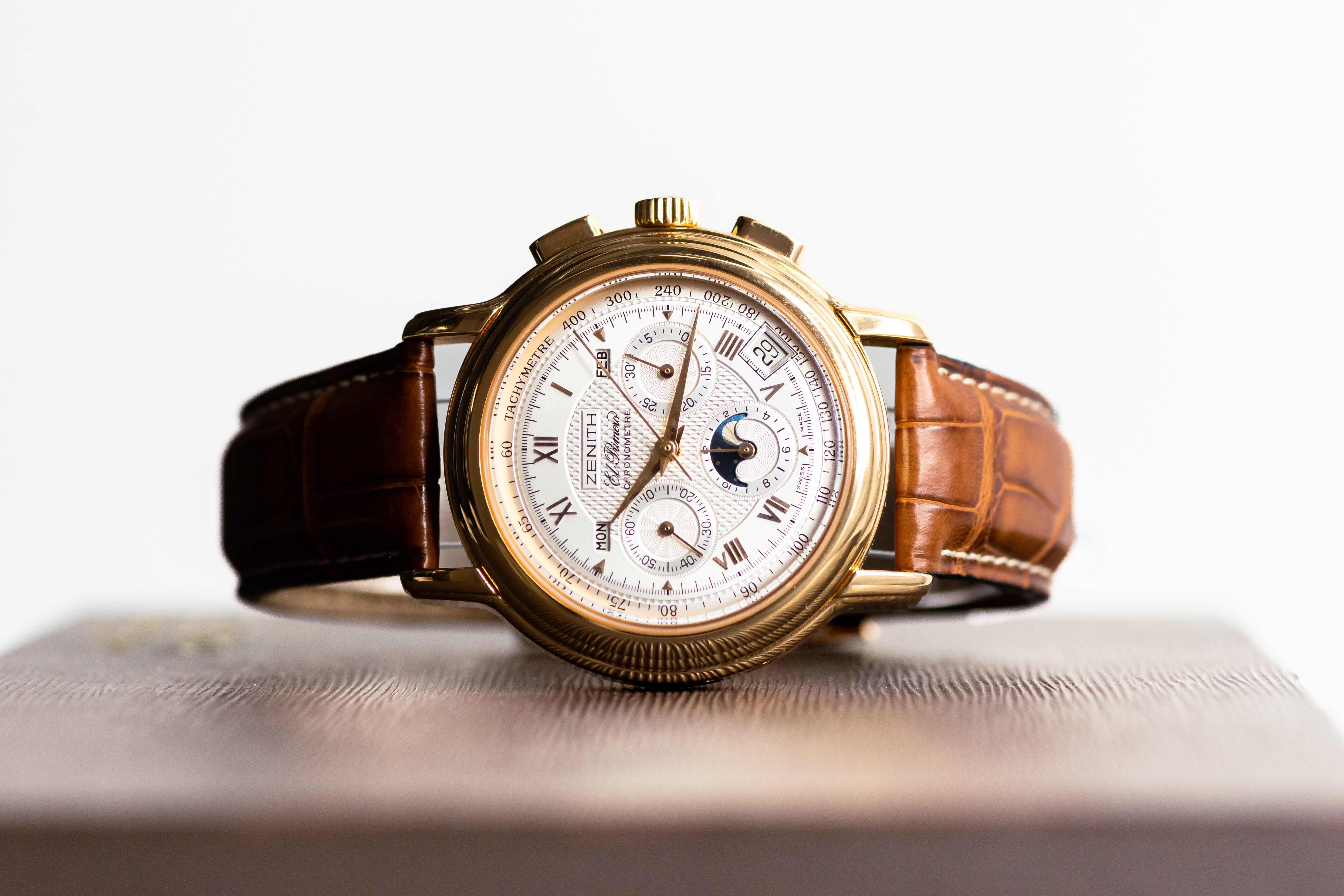 Zenith el primero online chronomaster gold