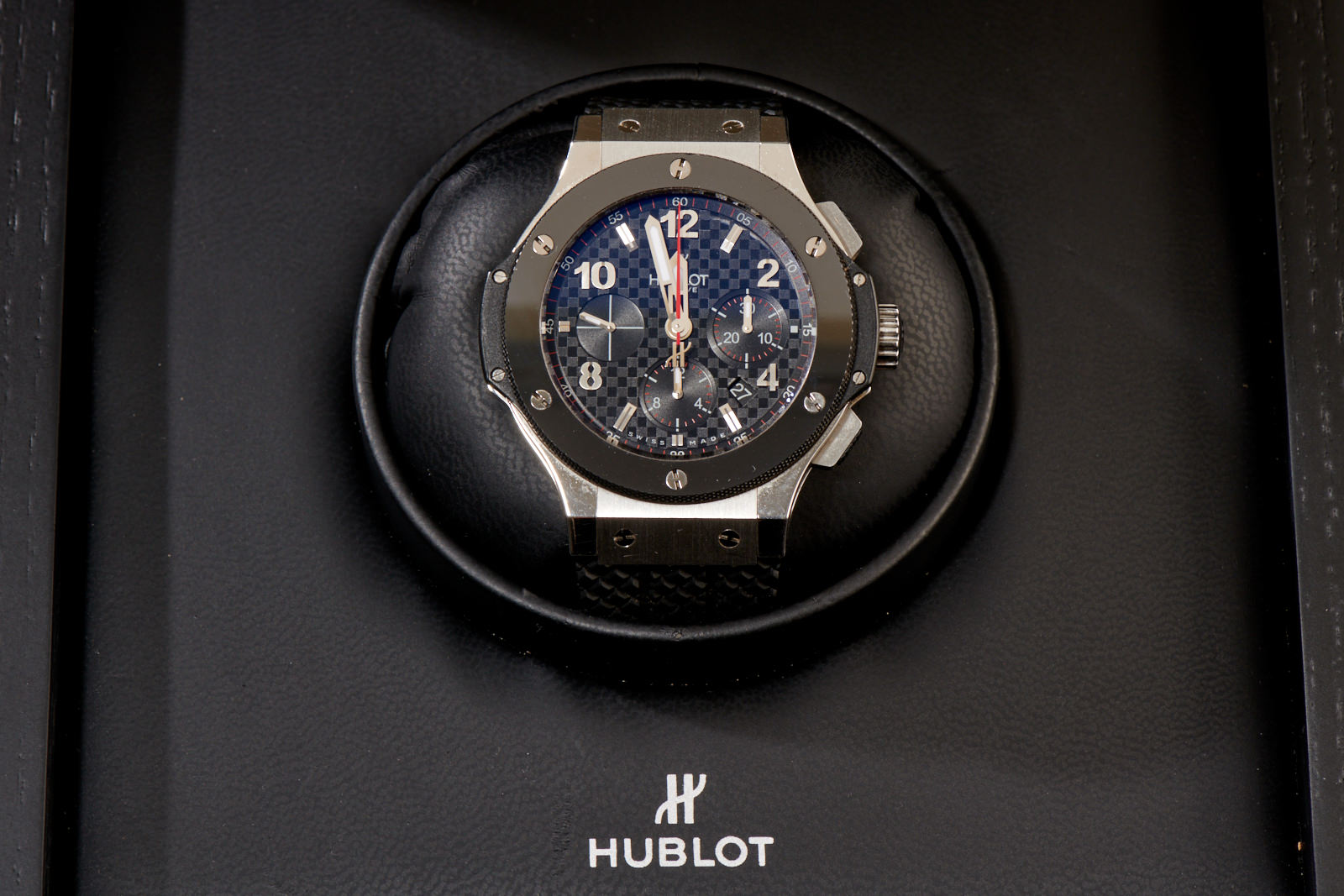 hublot big bang original steel ceramic