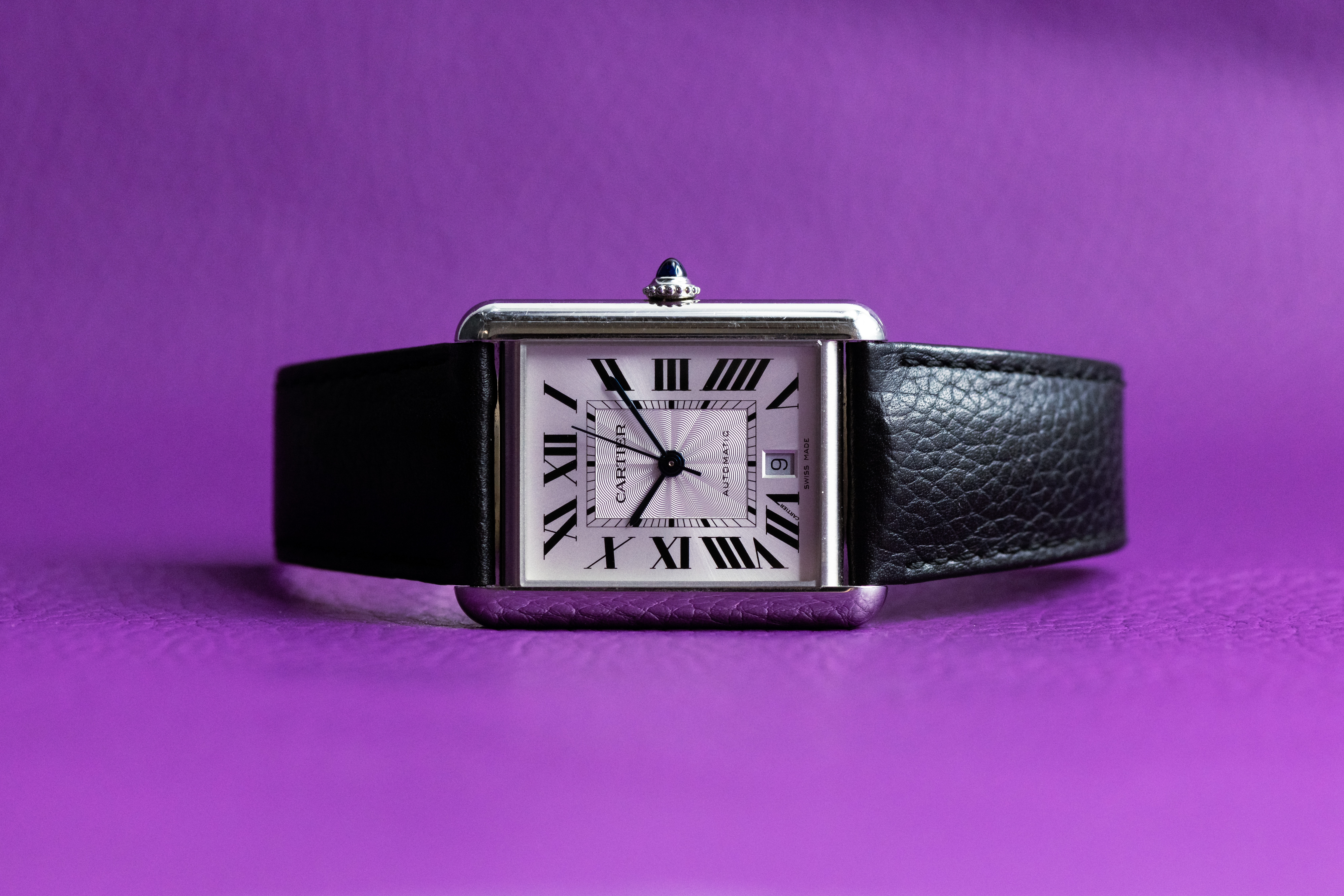 Cartier tank solo extra on sale large