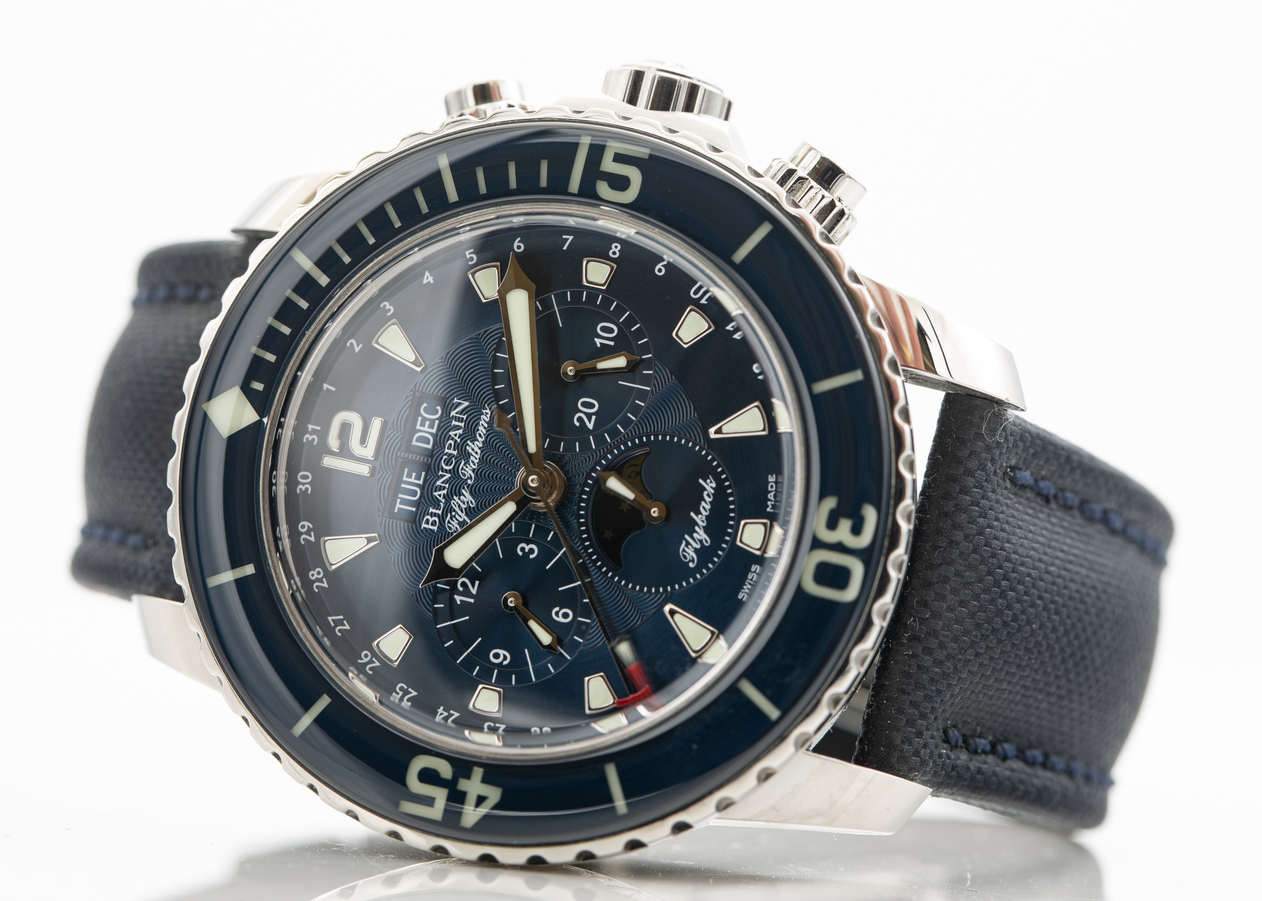 2019 BLANCPAIN FIFTY FATHOMS FLYBACK CHRONOGRAPH for sale in Hemel