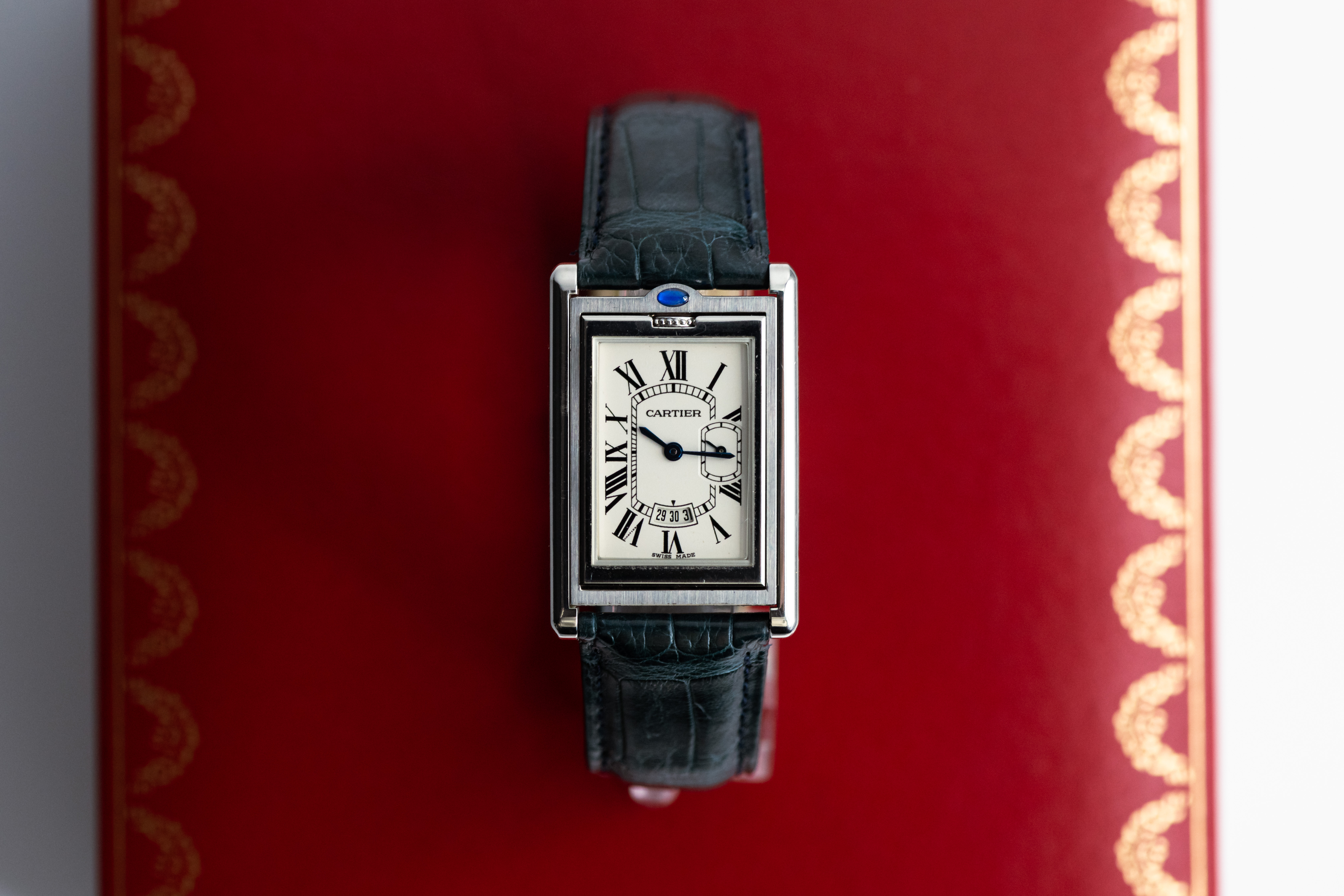 2001 CARTIER TANK BASCULANTE XL for sale by auction in London