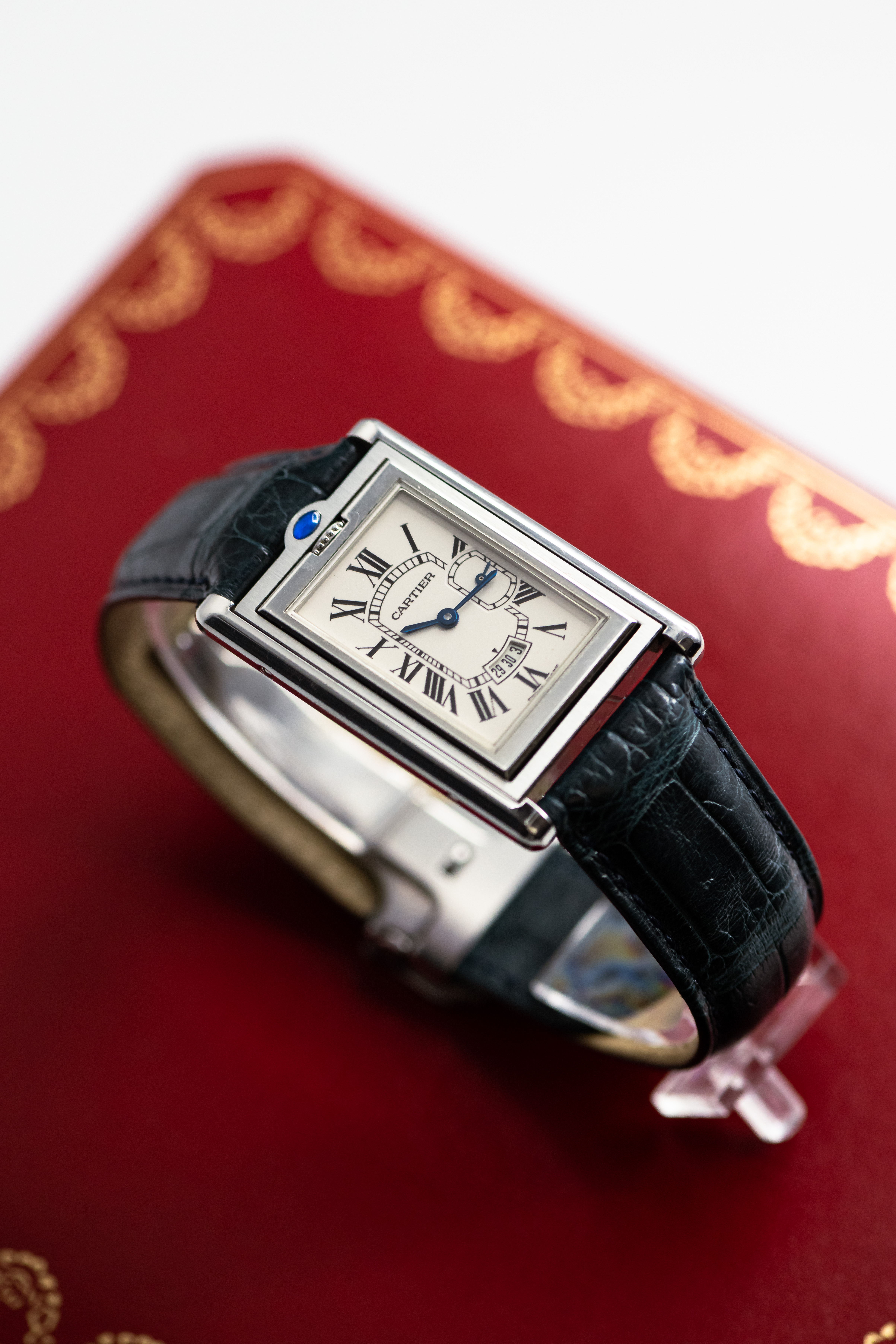 2001 CARTIER TANK BASCULANTE XL for sale by auction in London