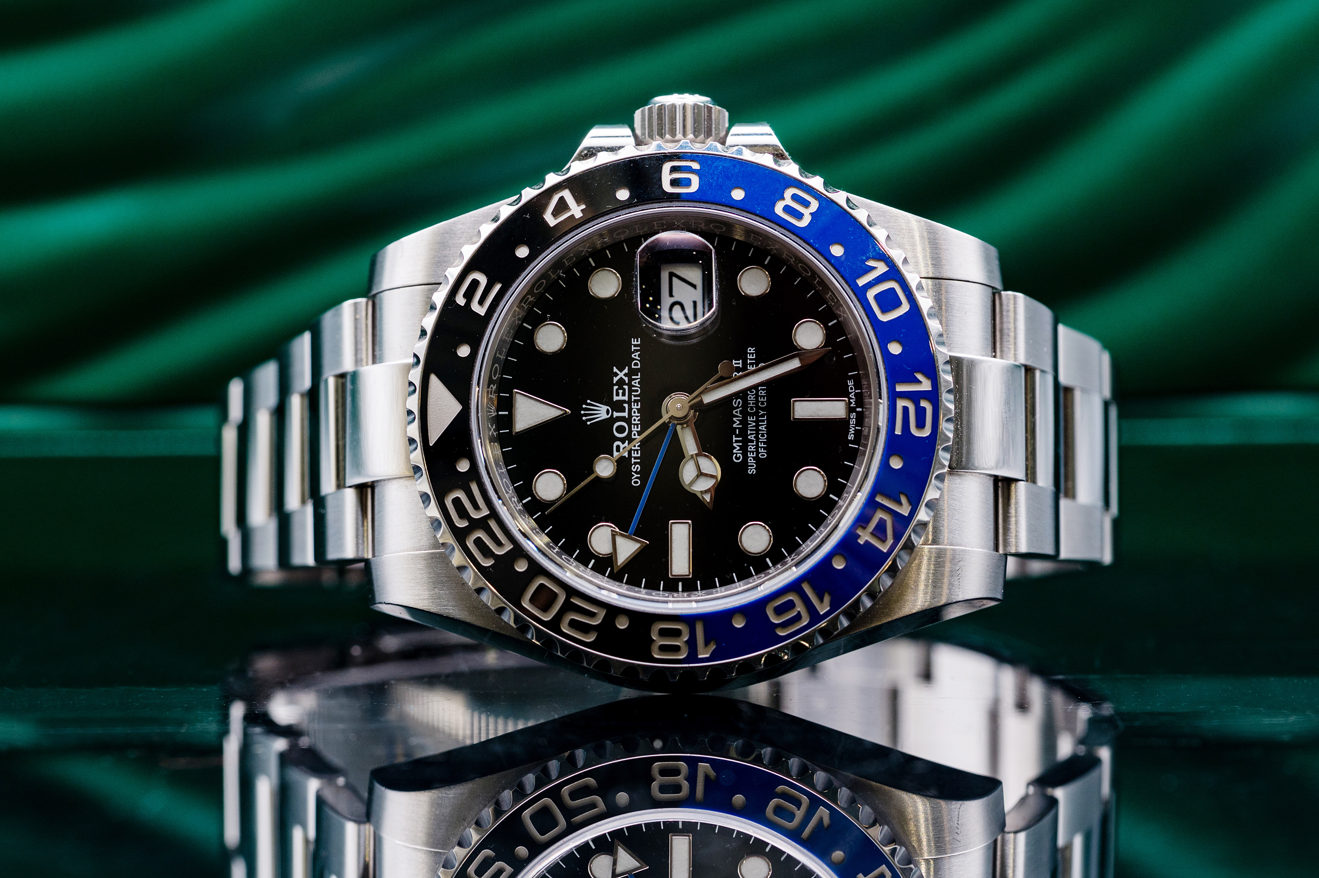 2018 ROLEX GMT MASTER II BATMAN for sale by auction in