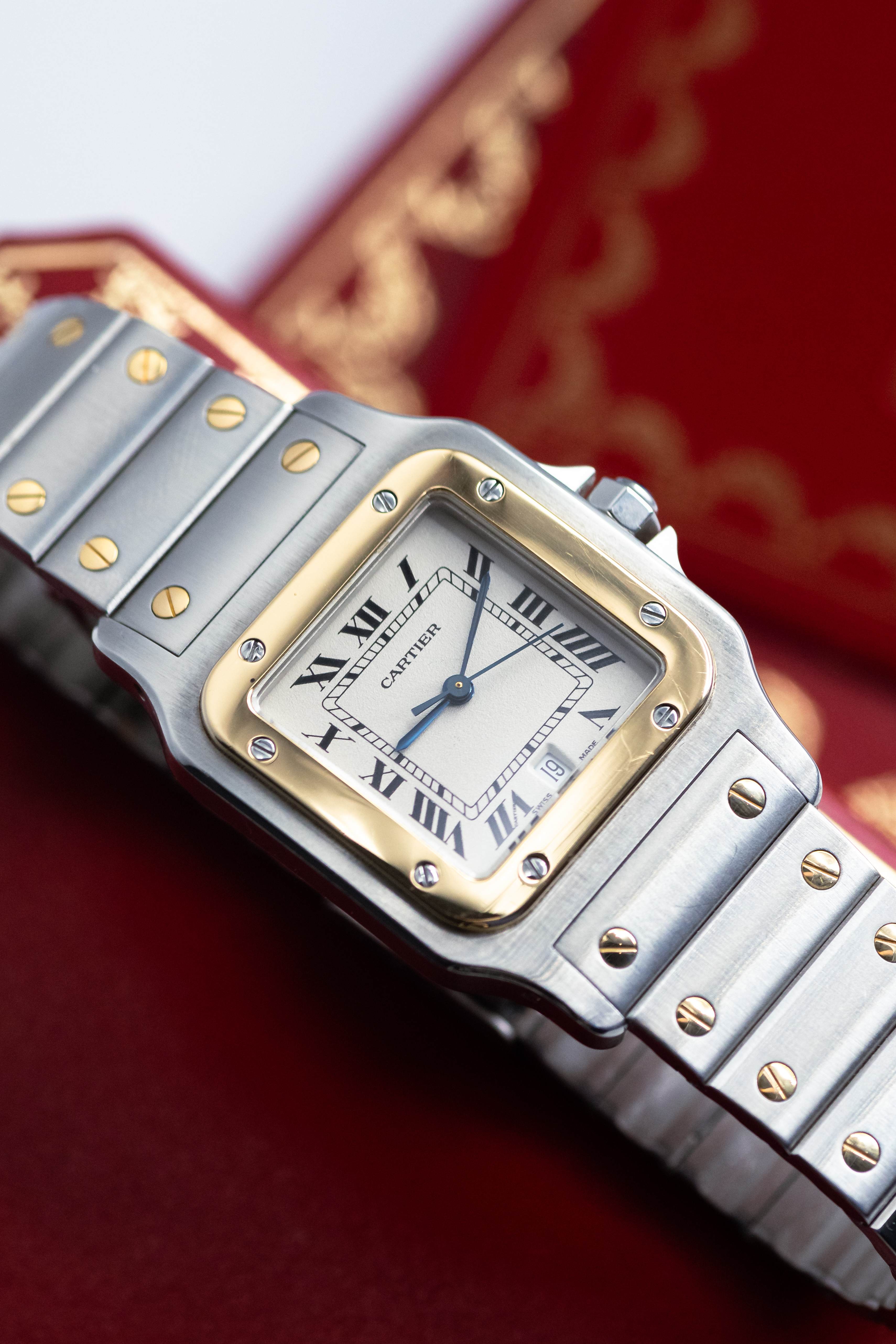 1991 CARTIER SANTOS GALBEE for sale by auction in London United