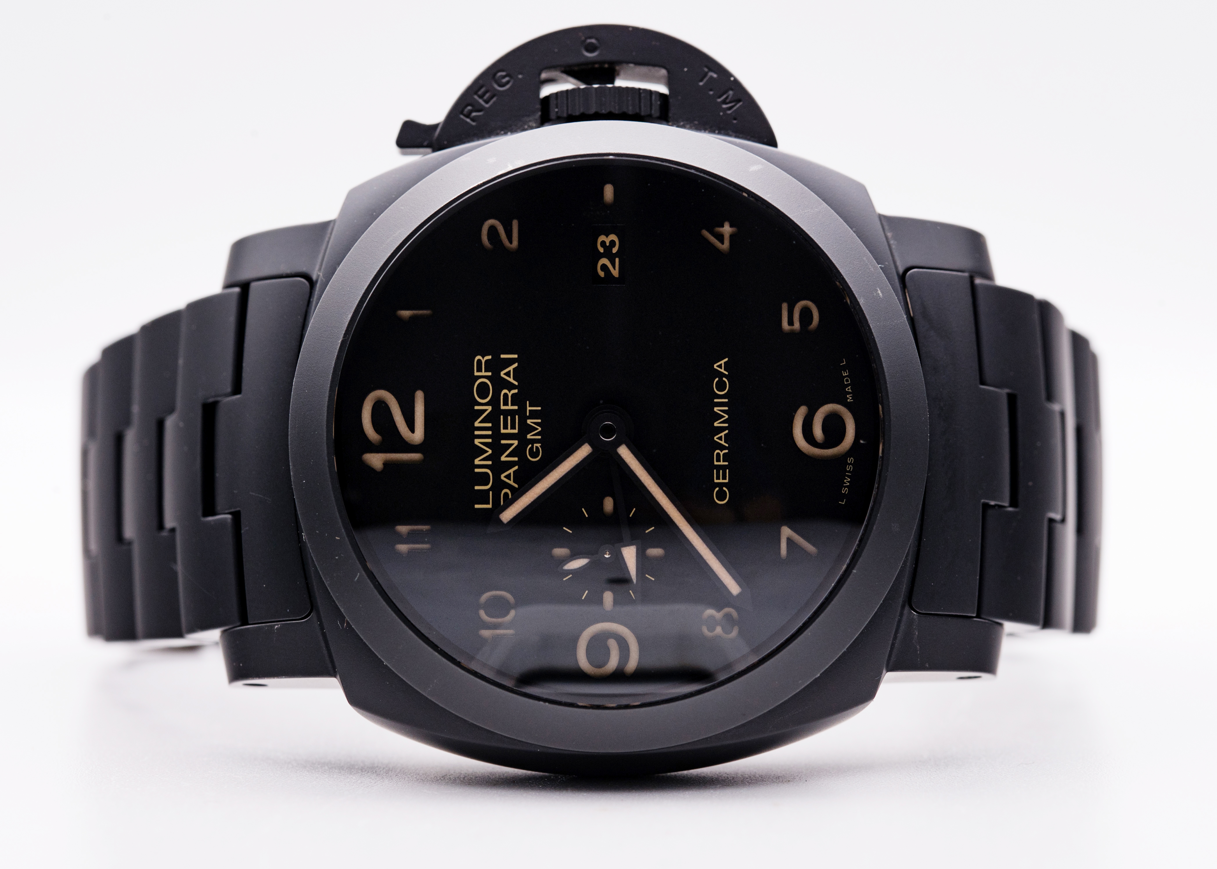 2010S PANERAI LUMINOR 1950 TUTTONERO GMT for sale by auction in