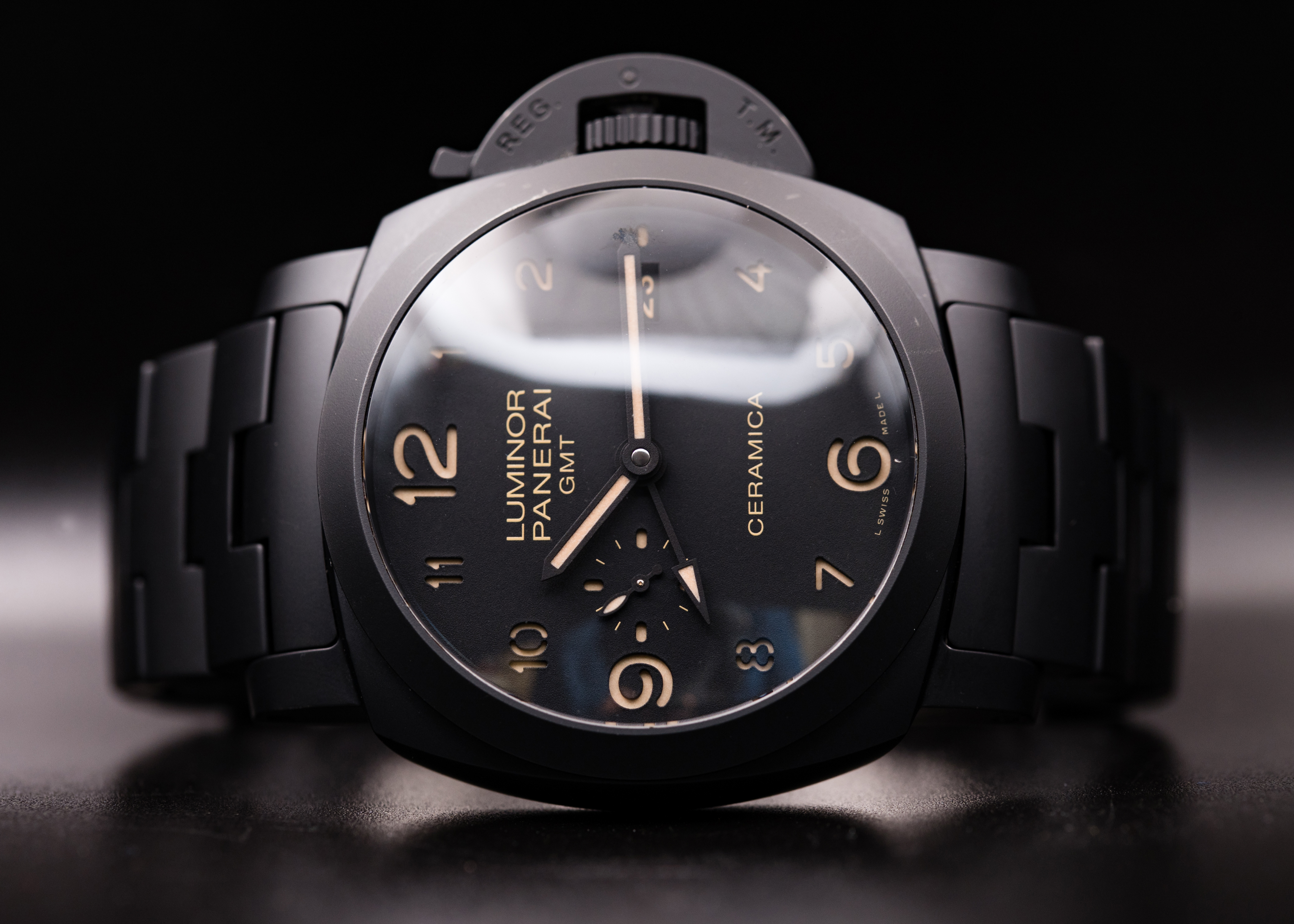 2010S PANERAI LUMINOR 1950 TUTTONERO GMT for sale by auction in