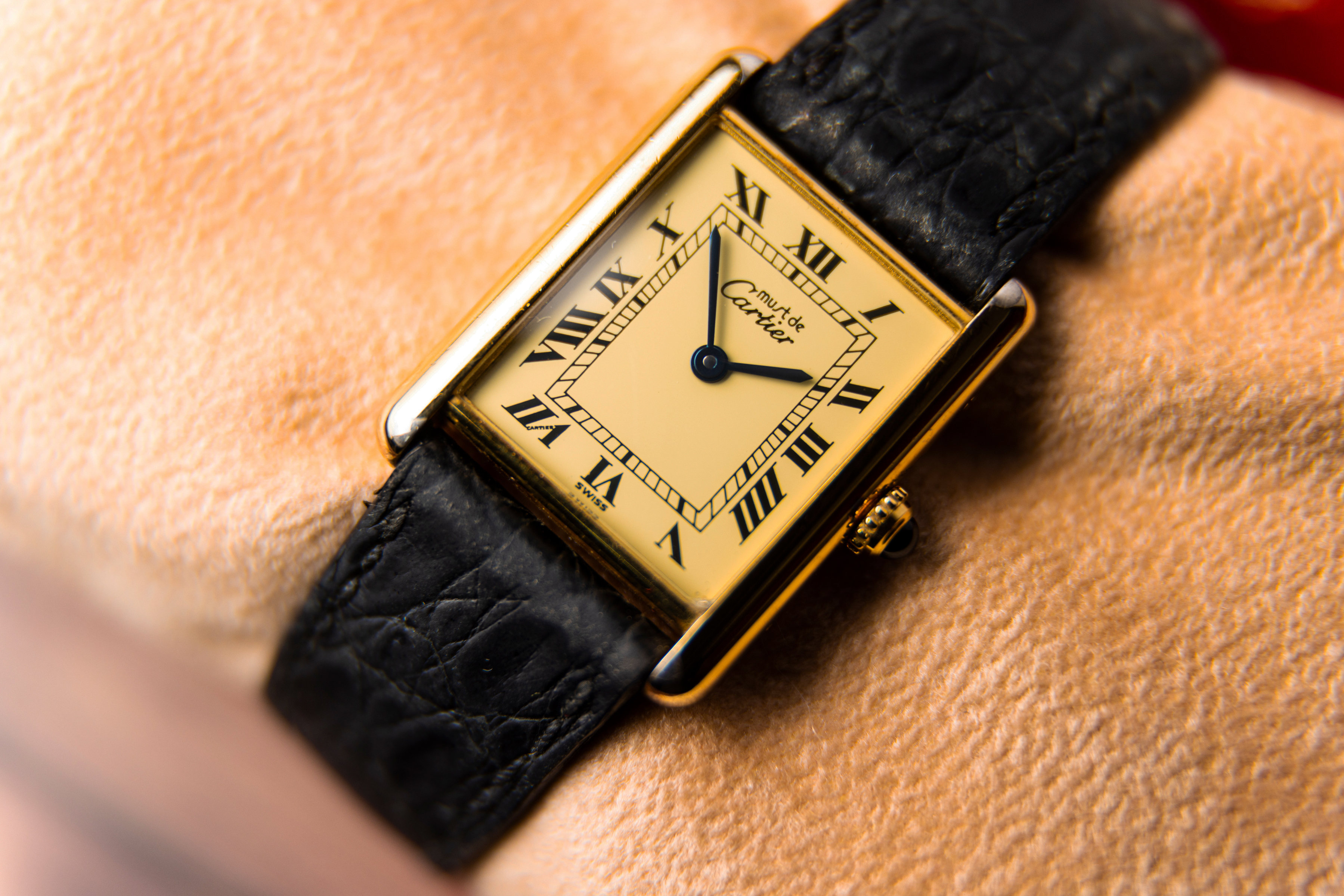 1990S CARTIER MUST DE CARTIER TANK for sale by auction in Dundee 