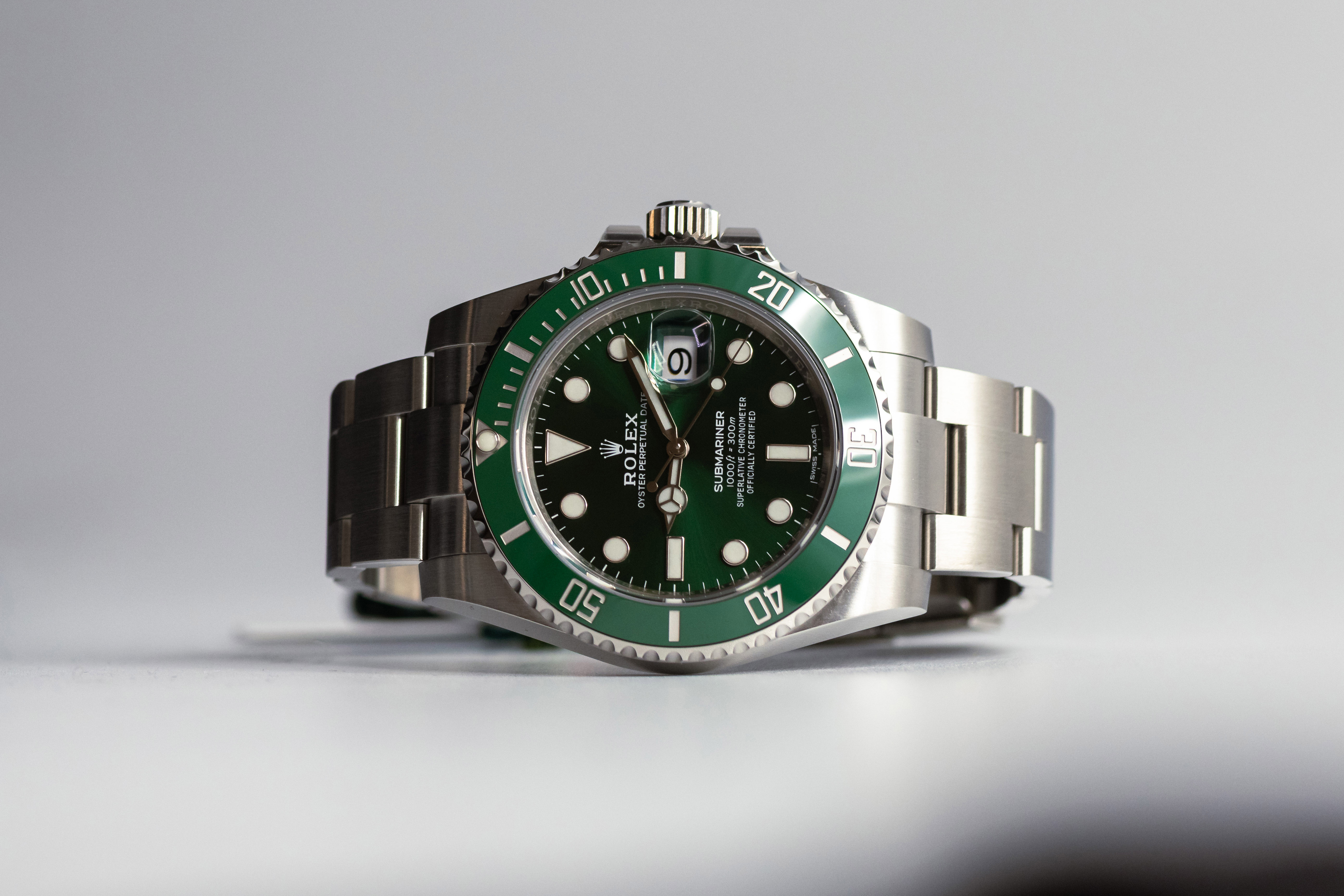 Hulk rolex clearance 2019