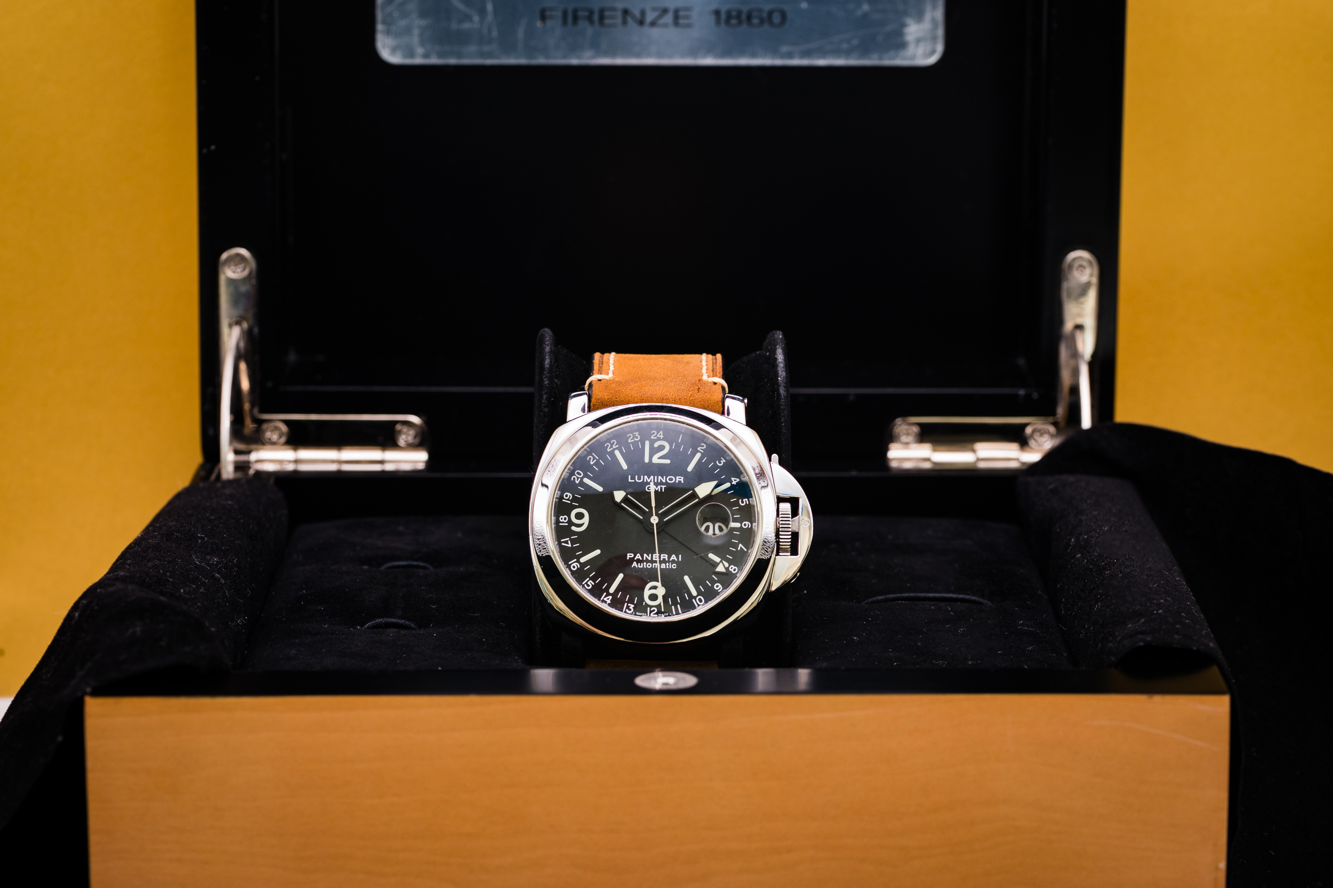 2001 PANERAI LUMINOR GMT for sale by auction in London United Kingdom