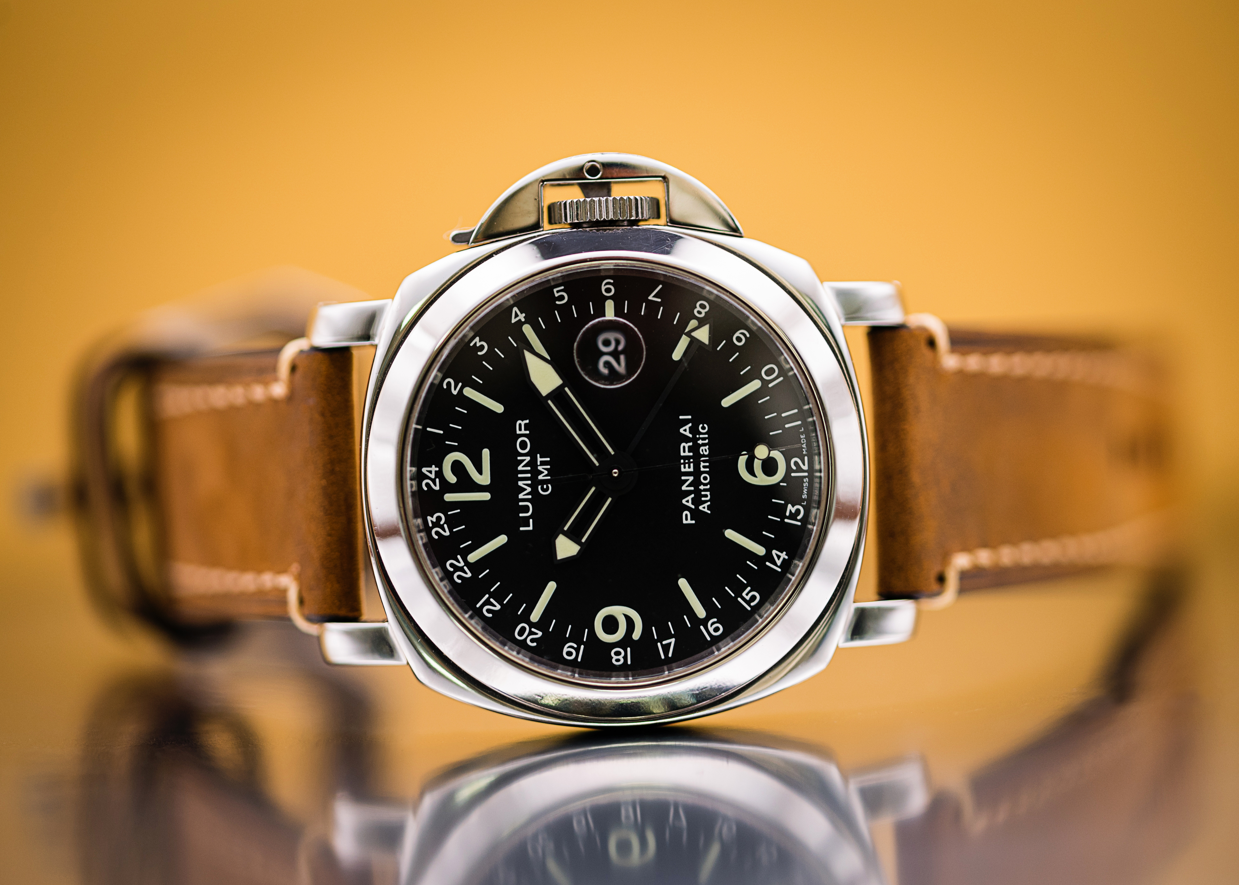 Panerai pam 63 clearance gmt