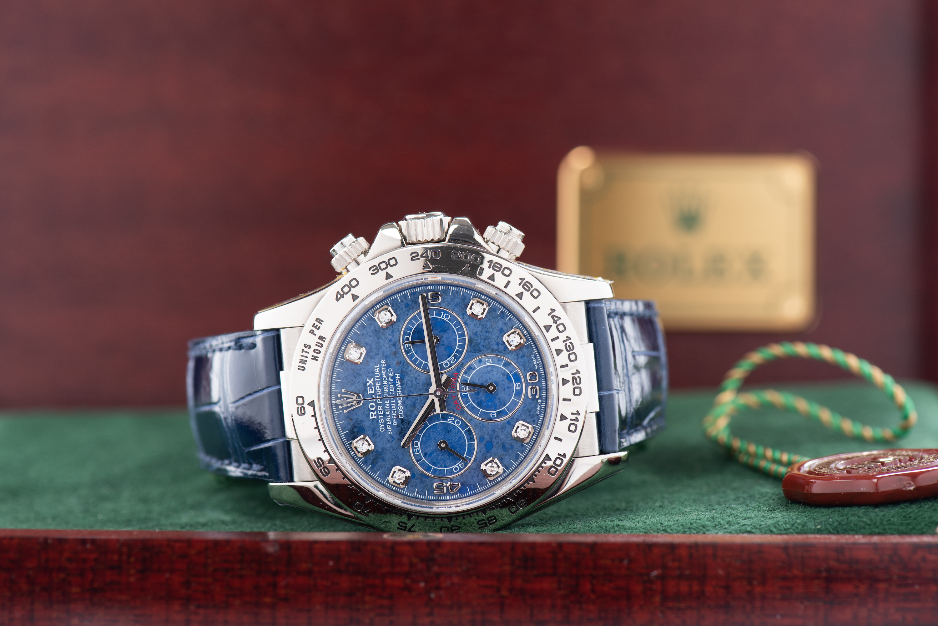 1998 ROLEX DAYTONA SODALITE for sale by auction in Geneva