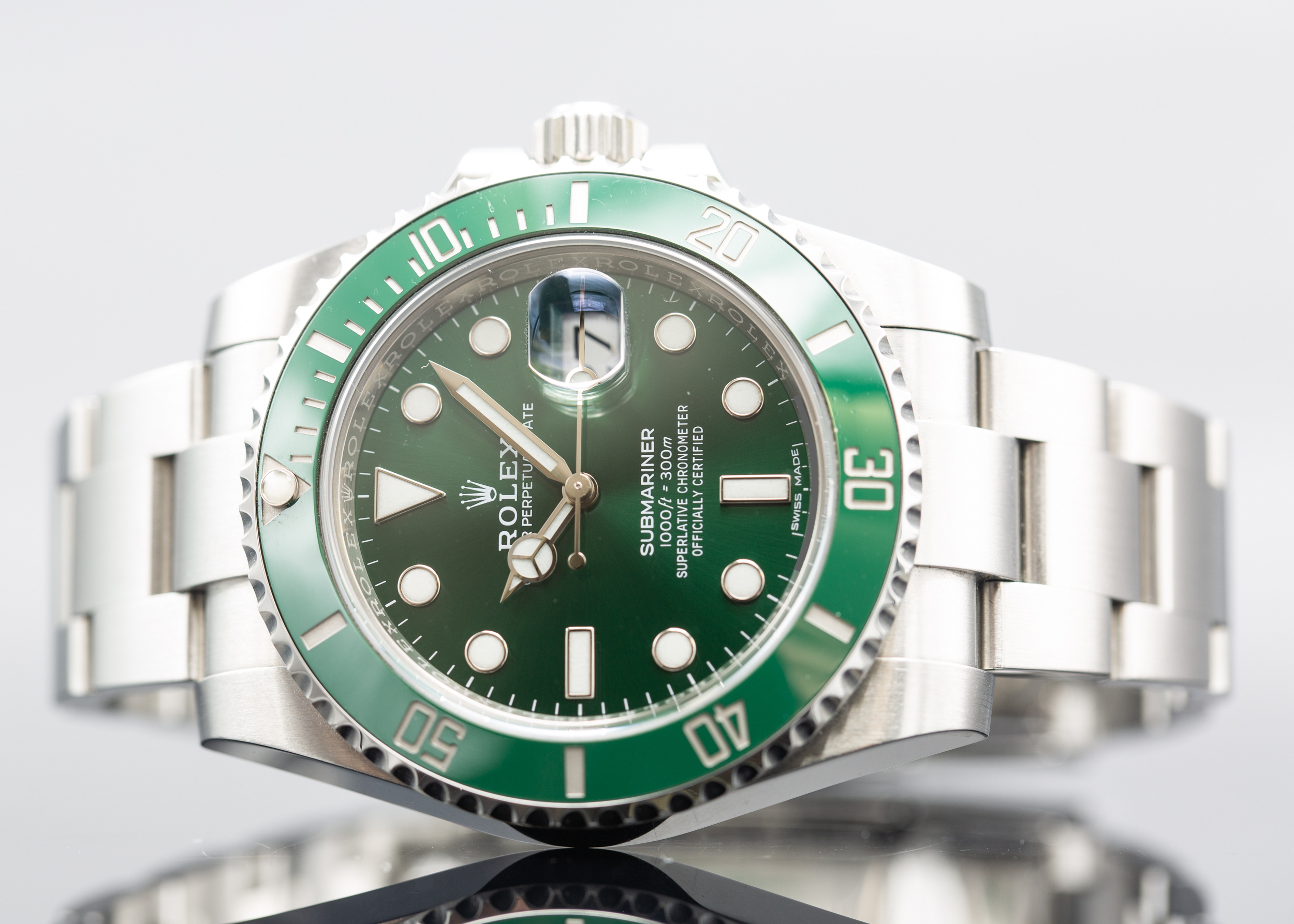 Rolex hulk outlet 2019 price