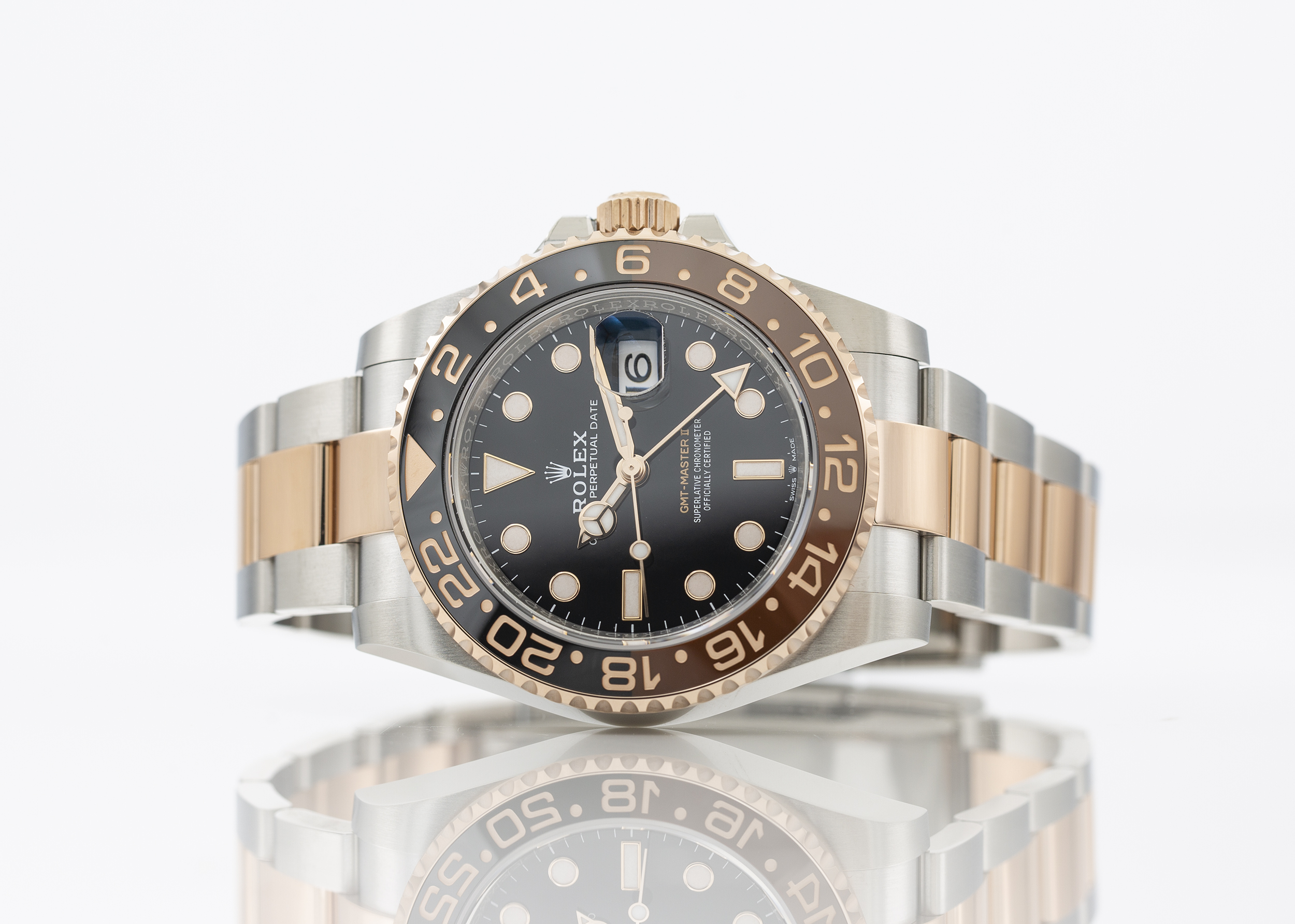 Rolex gmt root beer clearance for sale