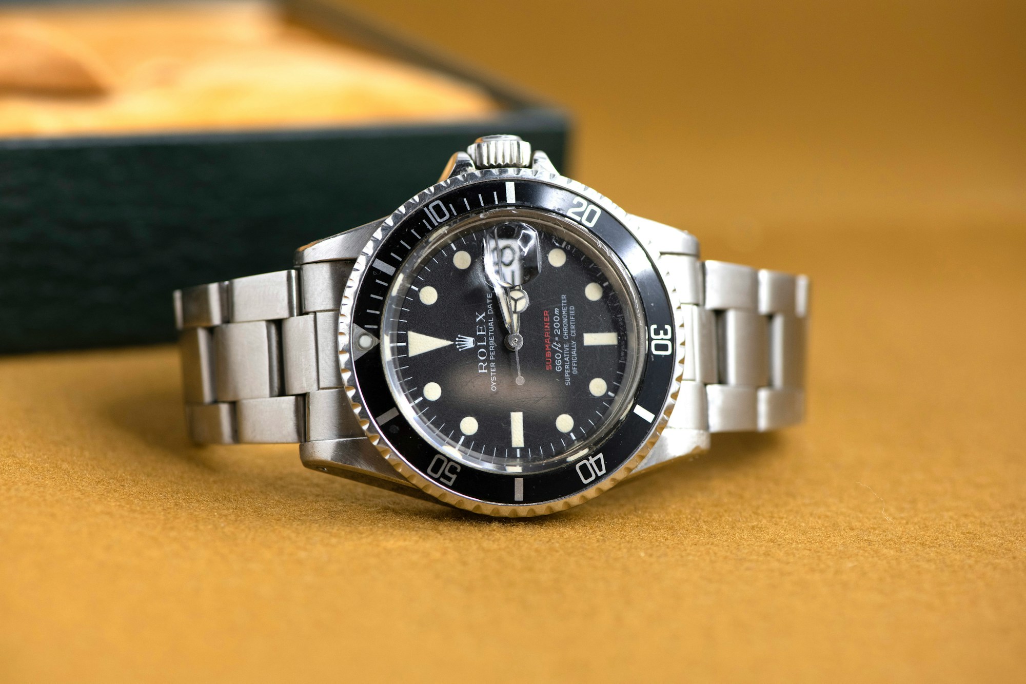 1969 ROLEX SUBMARINER 'RED' sale by auction in London, United Kingdom