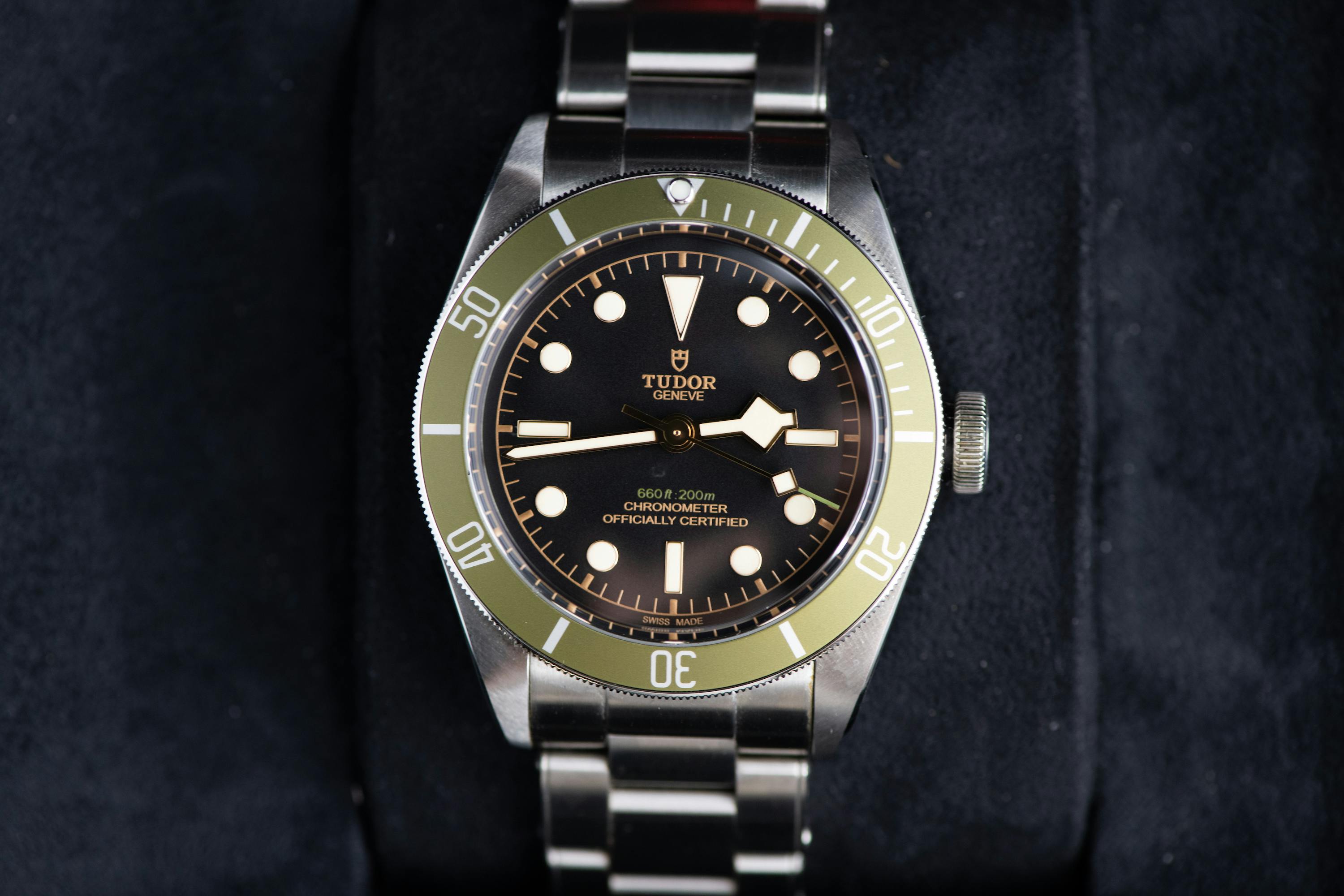 Tudor black bay harrods replica hot sale