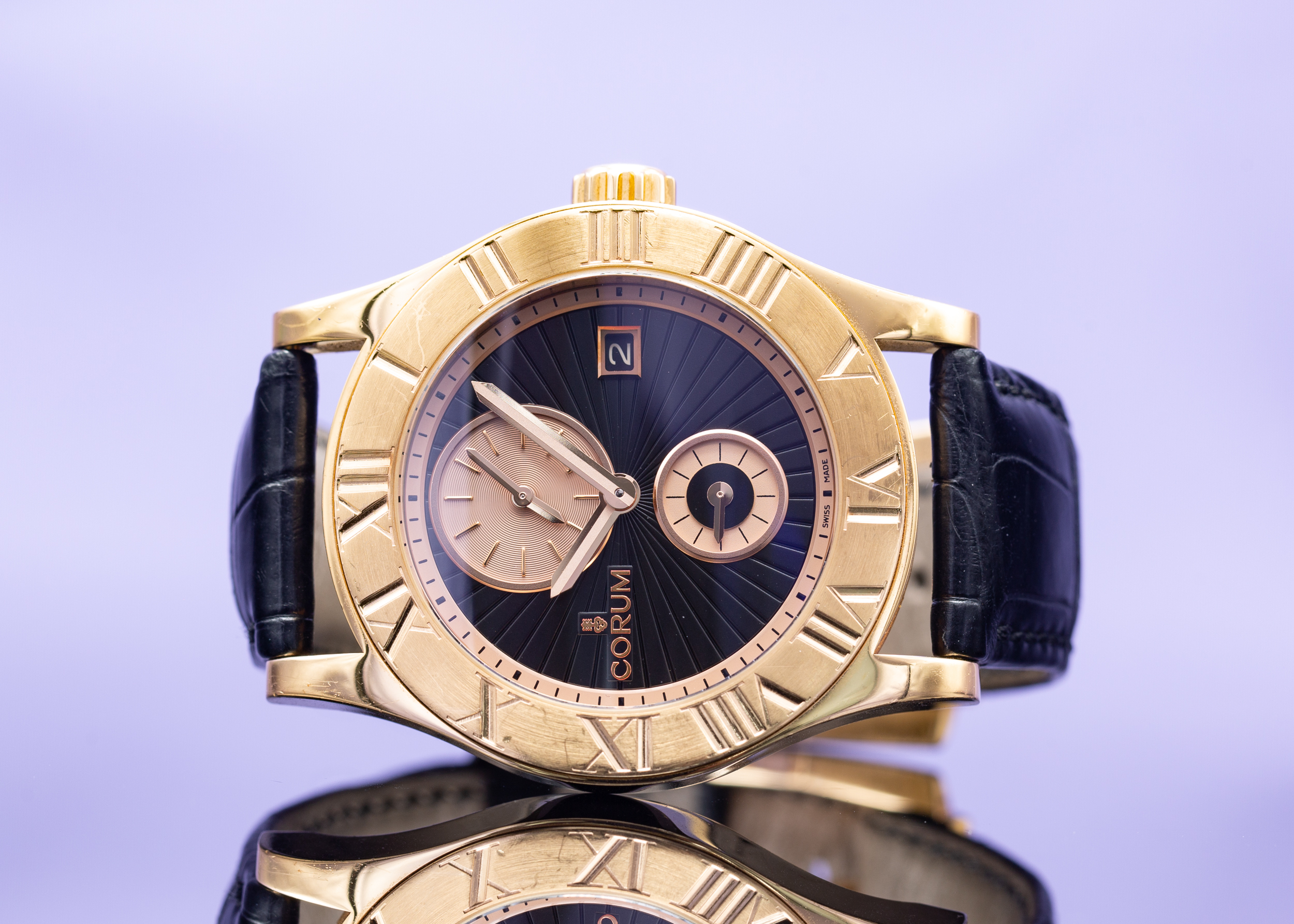 2000 S CORUM ROMULUS DUAL TIME for sale by auction in London